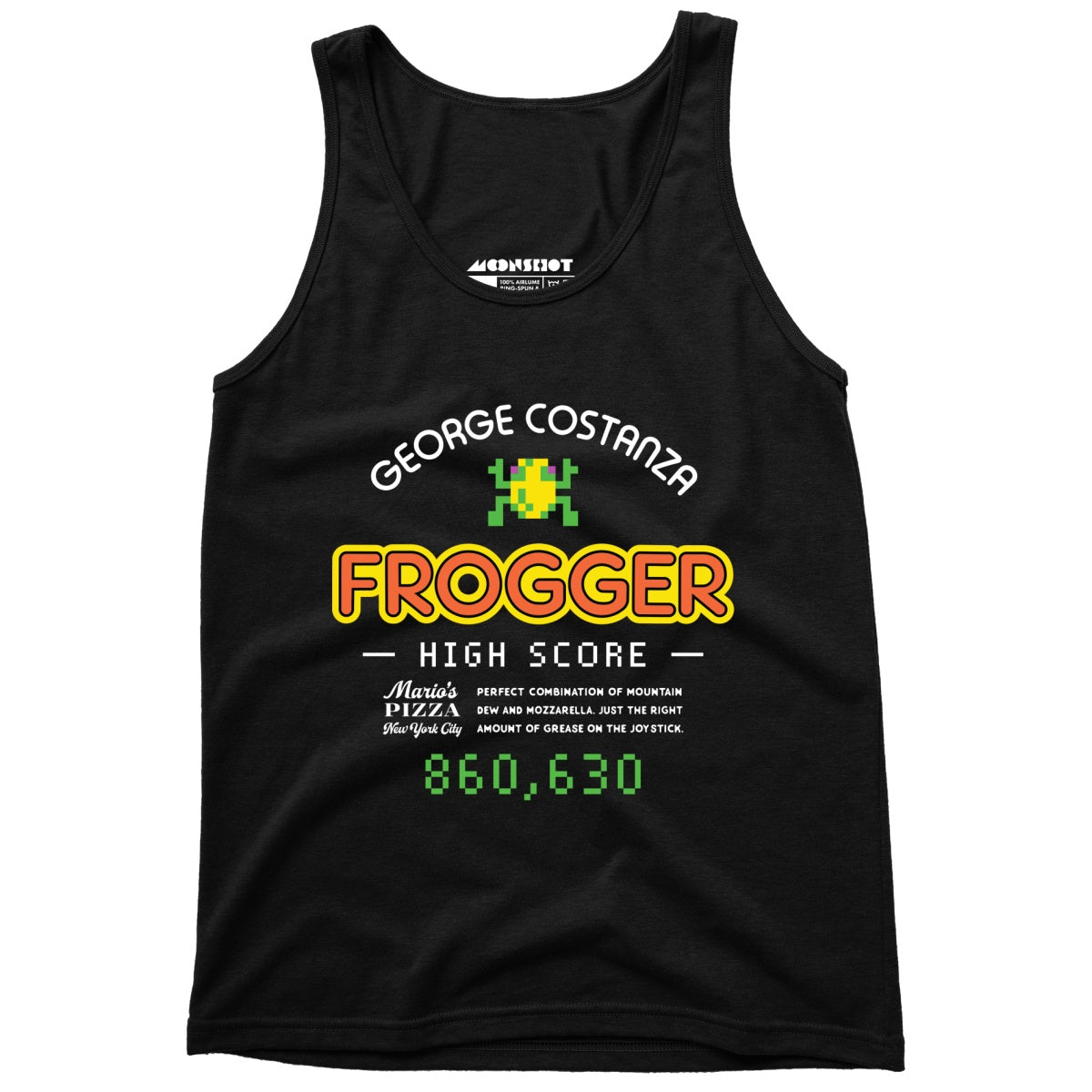 George Costanza Frogger High Score - Mario's Pizza - Unisex Tank Top