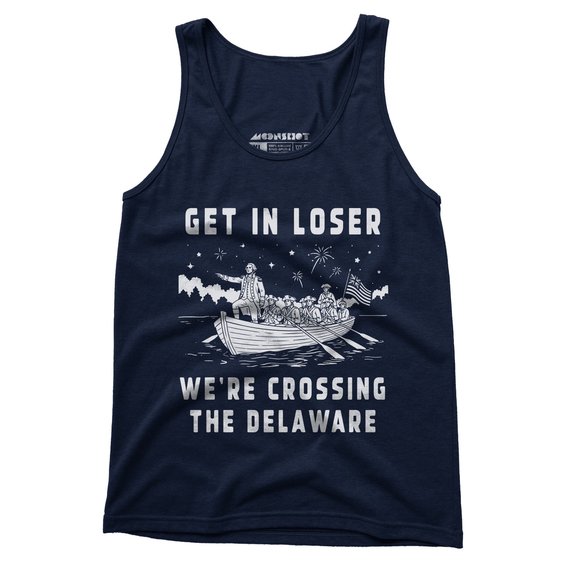 Get in Loser We're Crossing the Delaware - Unisex Tank Top