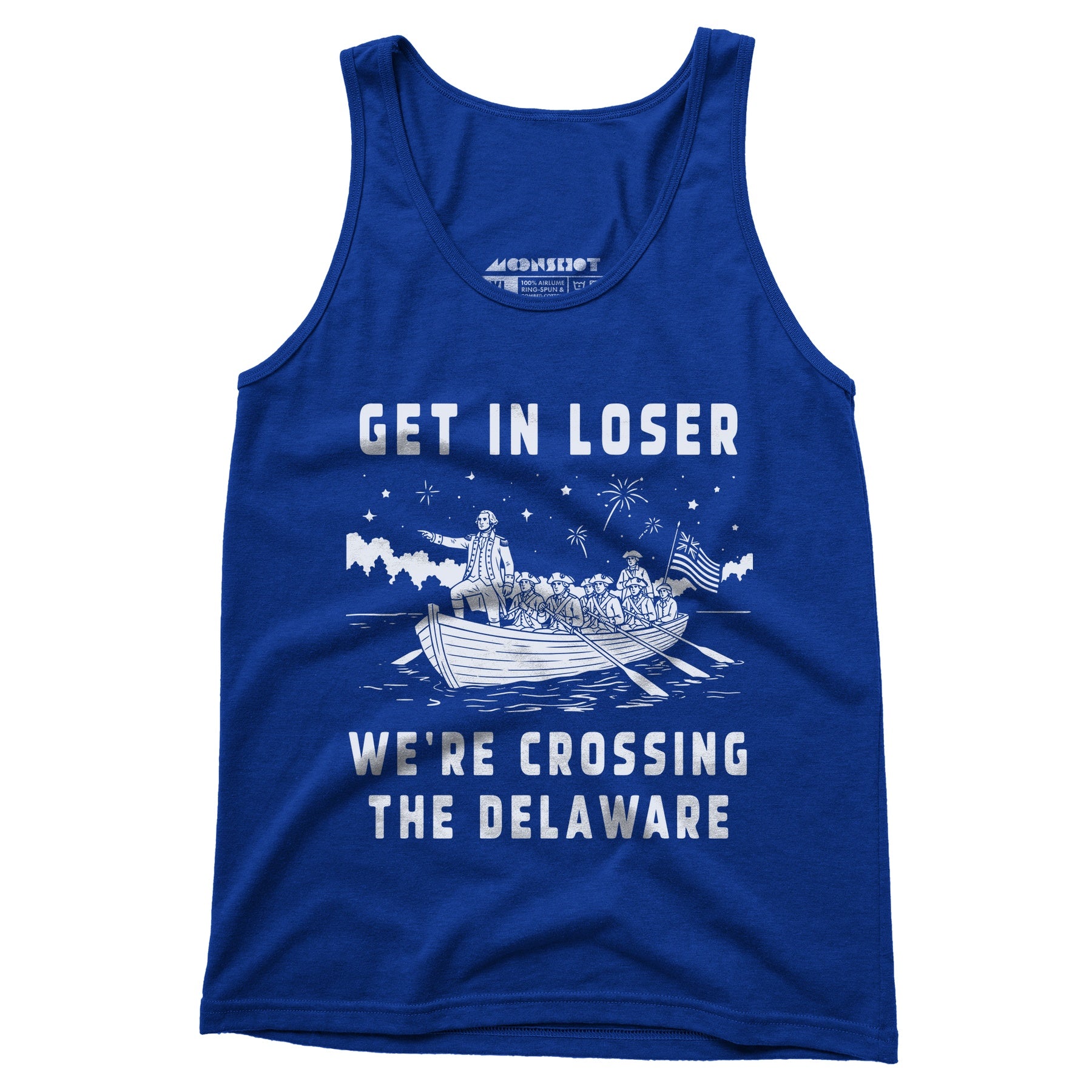 Get in Loser We're Crossing the Delaware - Unisex Tank Top