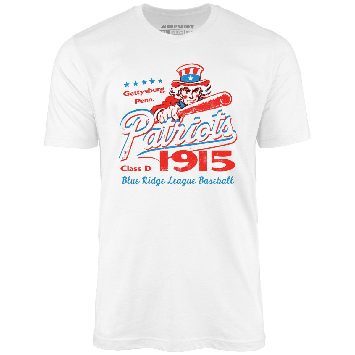 Gettysburg Patriots - Pennsylvania - Vintage Defunct Baseball Teams - Unisex T-Shirt