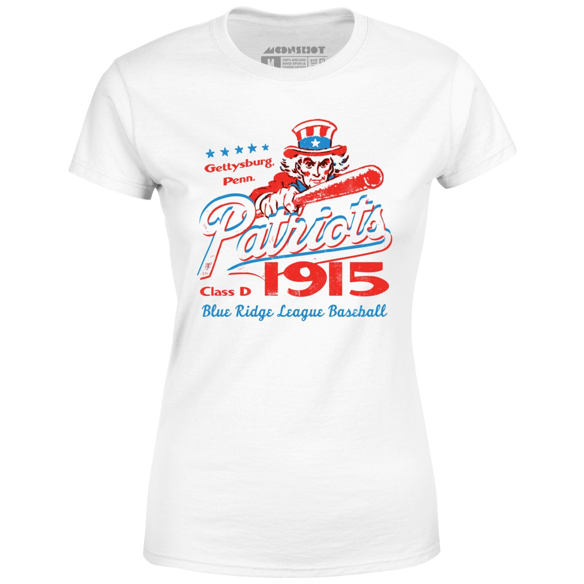 Gettysburg Patriots - Pennsylvania - Vintage Defunct Baseball Teams - Women's T-Shirt