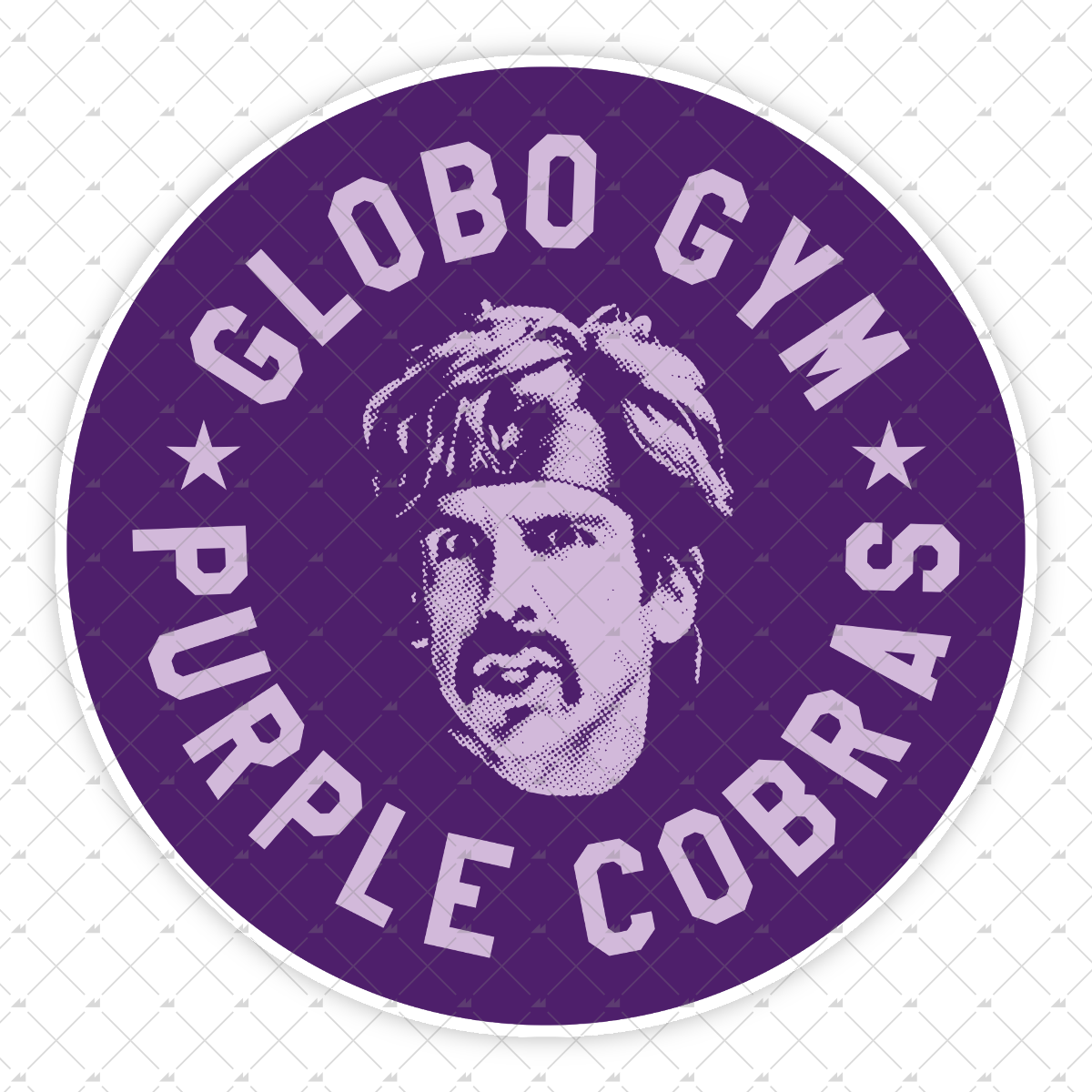 Globo Gym Purple Cobras - Sticker