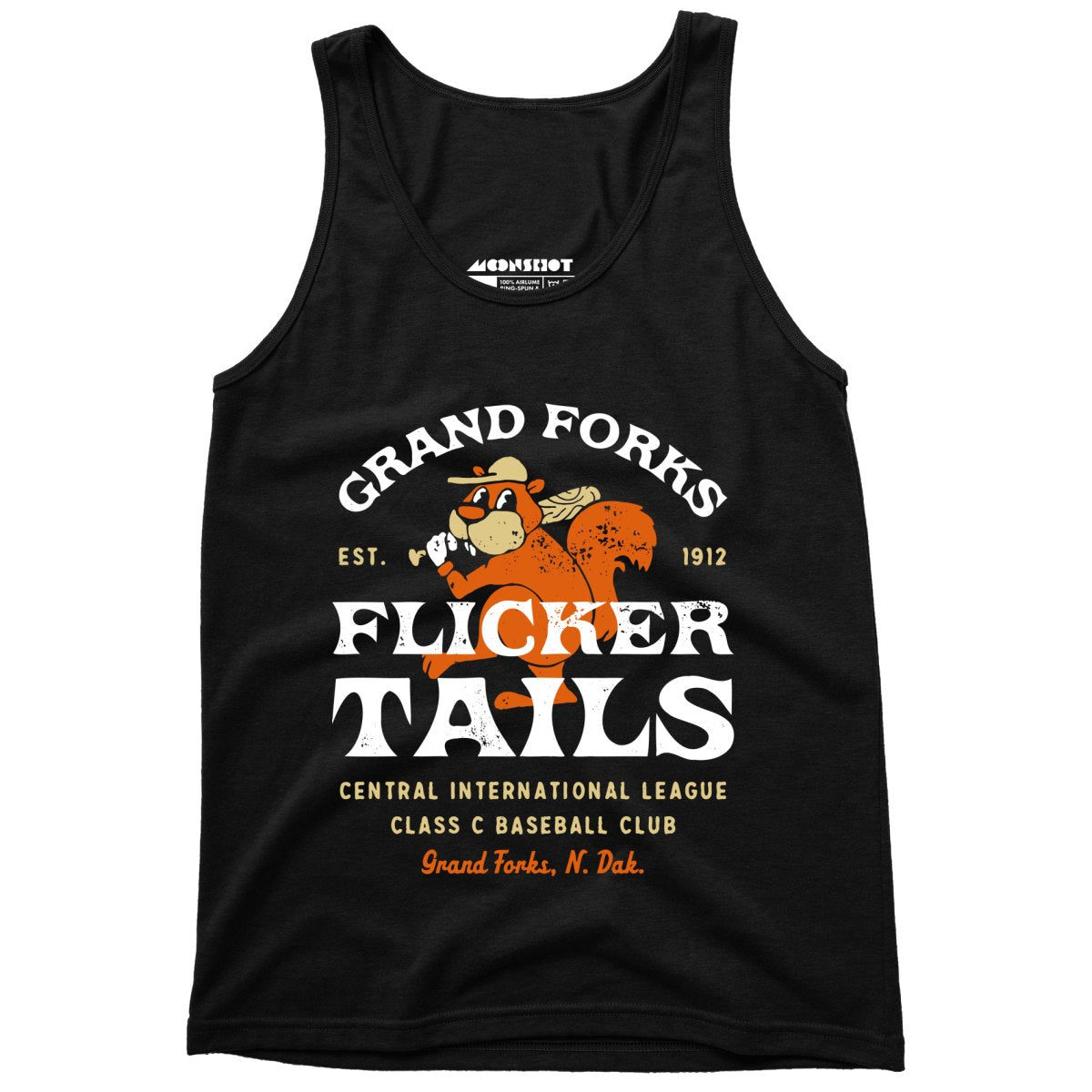 Grand Forks Flickertails - North Dakota - Vintage Defunct Baseball Teams - Unisex Tank Top