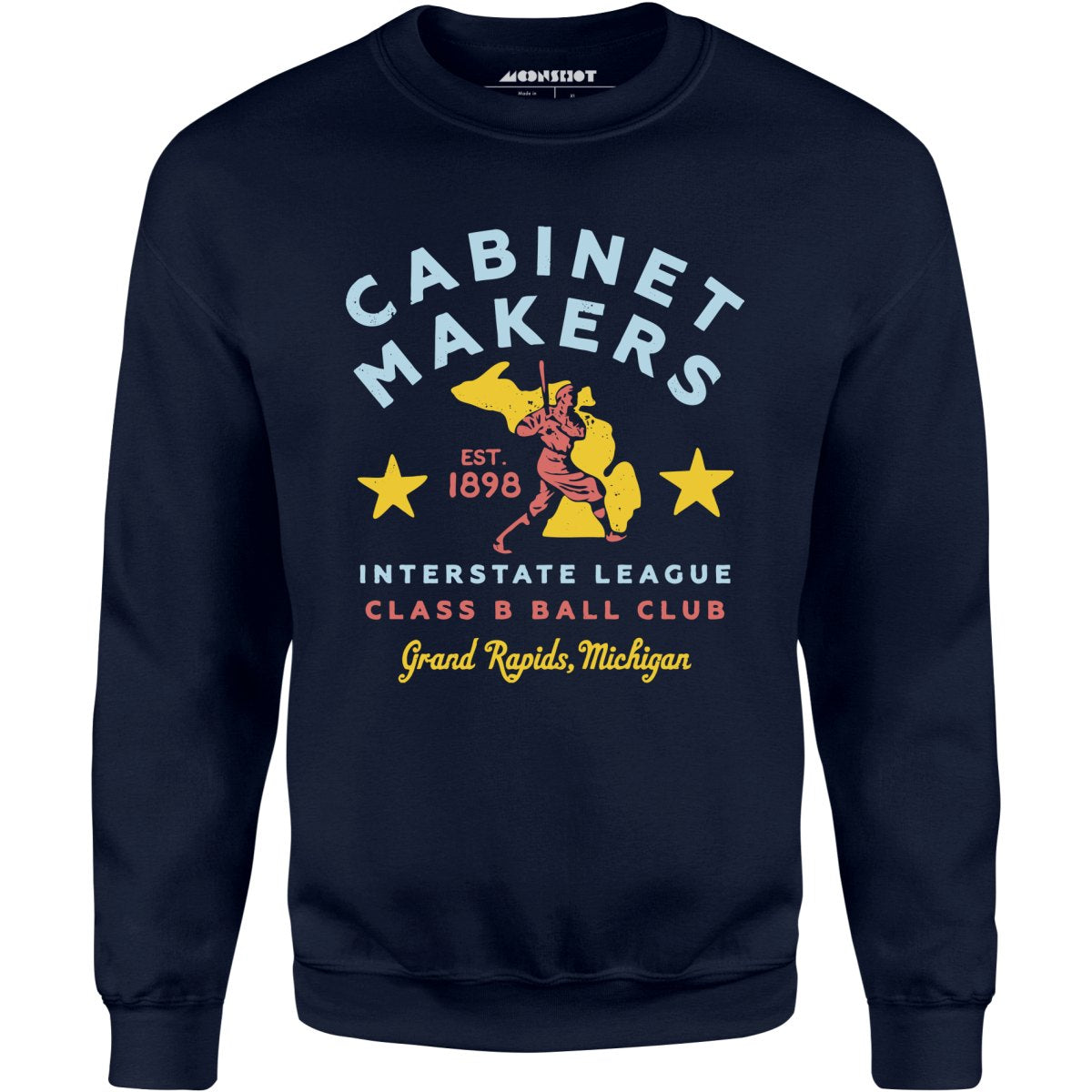 Grand Rapids Cabinet Makers - Michigan - Vintage Defunct Baseball Teams - Unisex Sweatshirt