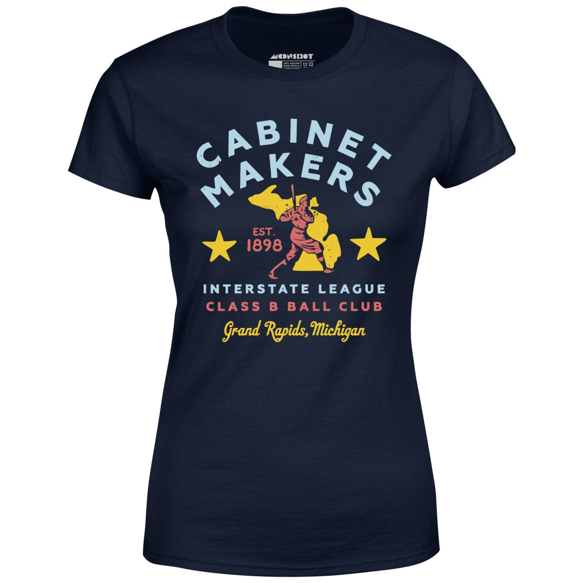 Grand Rapids Cabinet Makers - Michigan - Vintage Defunct Baseball Teams - Women's T-Shirt