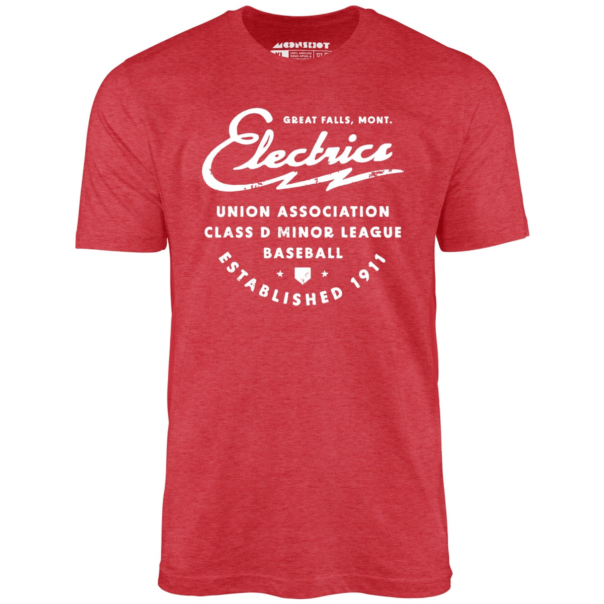Great Falls Electrics - Montana - Vintage Defunct Baseball Teams - Unisex T-Shirt