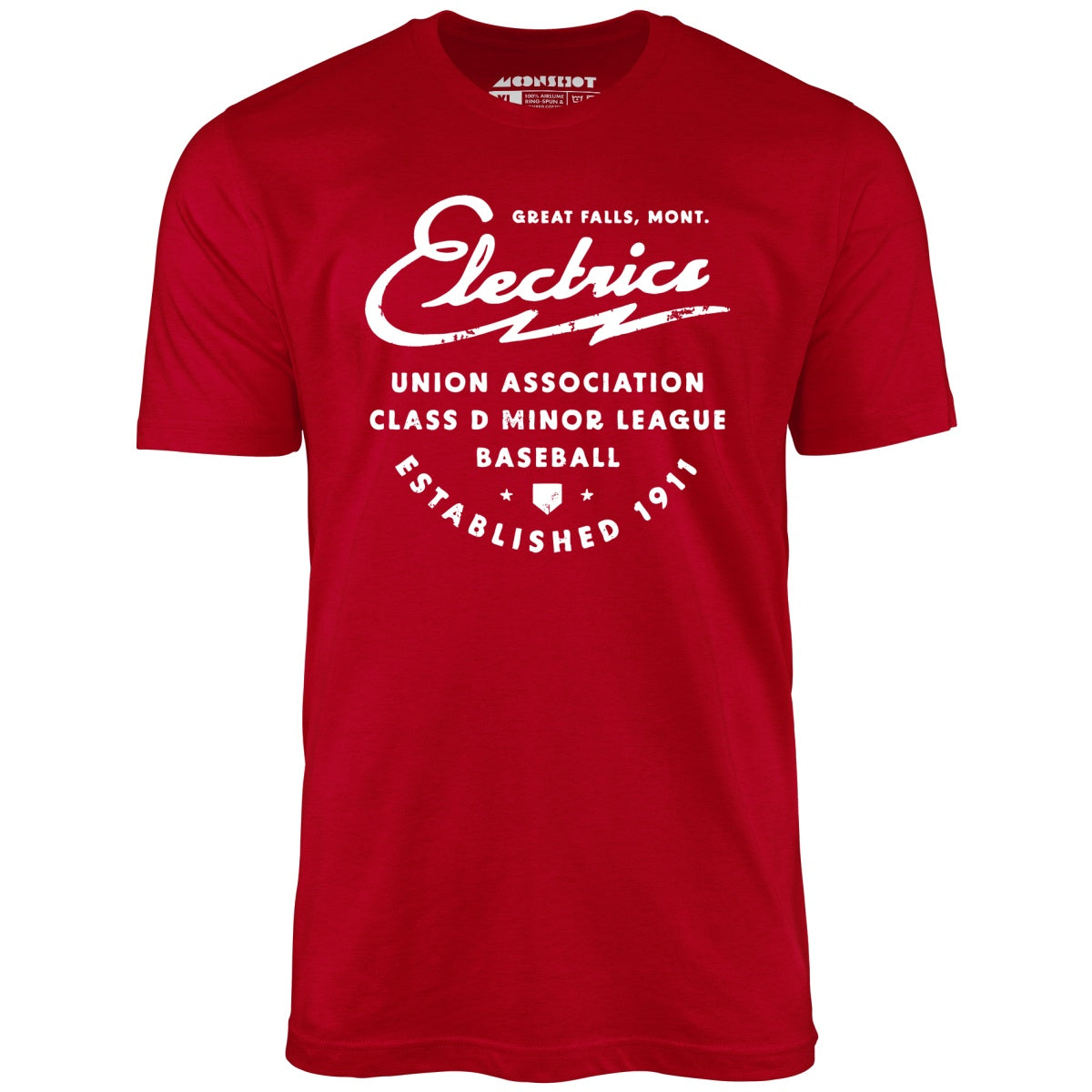 Great Falls Electrics - Montana - Vintage Defunct Baseball Teams - Unisex T-Shirt