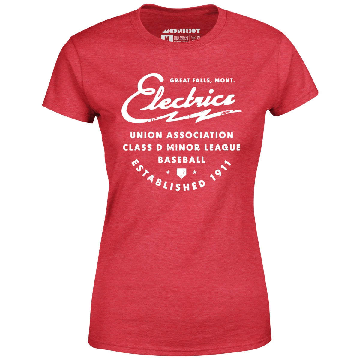 Great Falls Electrics - Montana - Vintage Defunct Baseball Teams - Women's T-Shirt