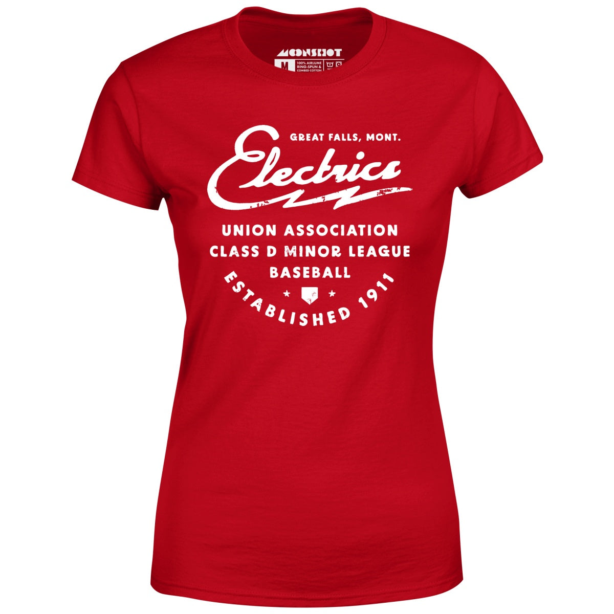 Great Falls Electrics - Montana - Vintage Defunct Baseball Teams - Women's T-Shirt