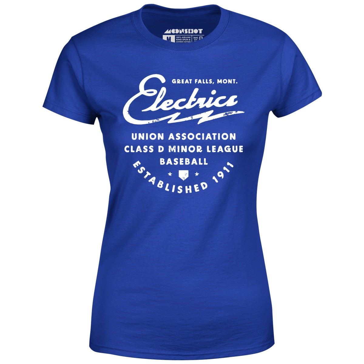 Great Falls Electrics - Montana - Vintage Defunct Baseball Teams - Women's T-Shirt