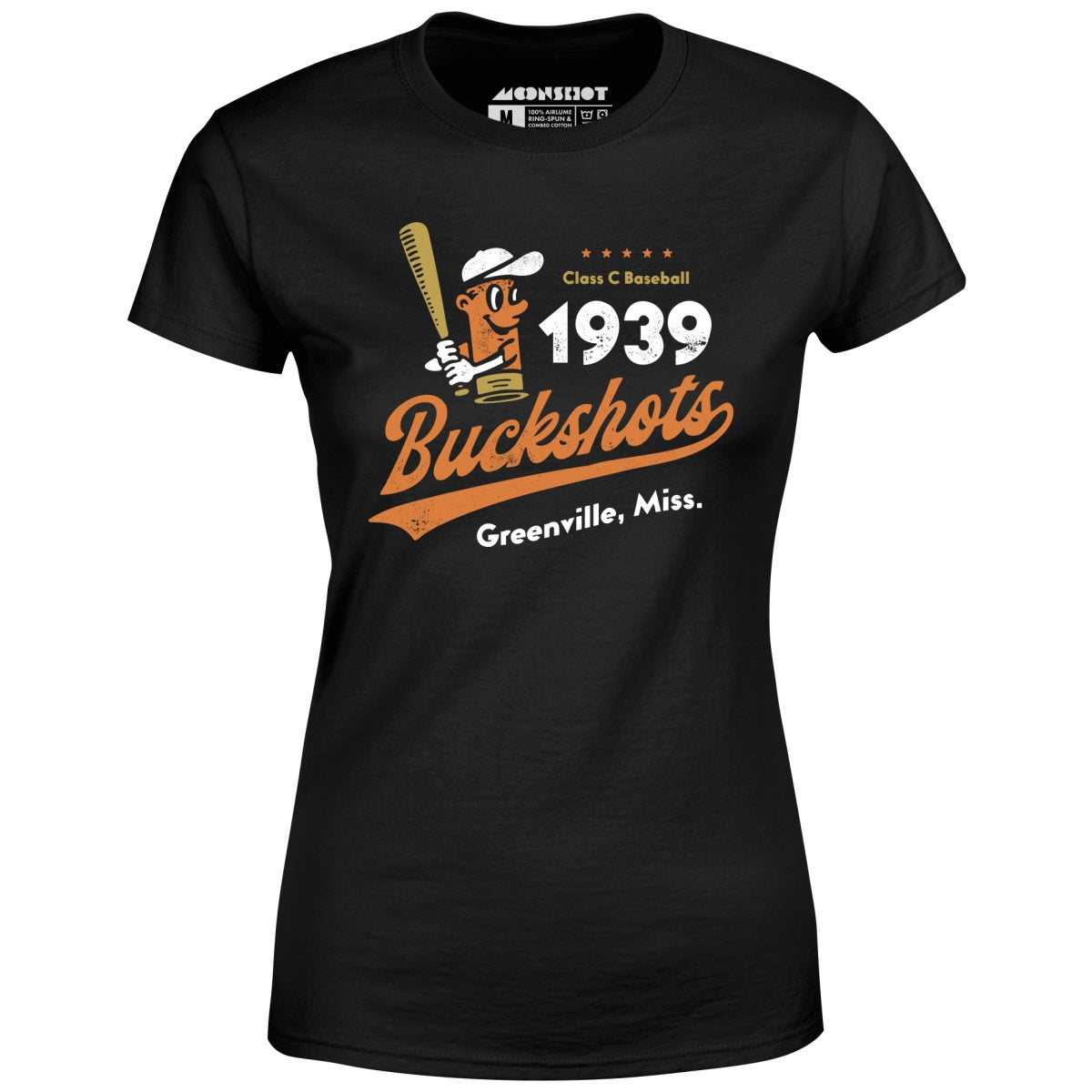 Greenville Buckshots - Mississippi - Vintage Defunct Baseball Teams - Women's T-Shirt