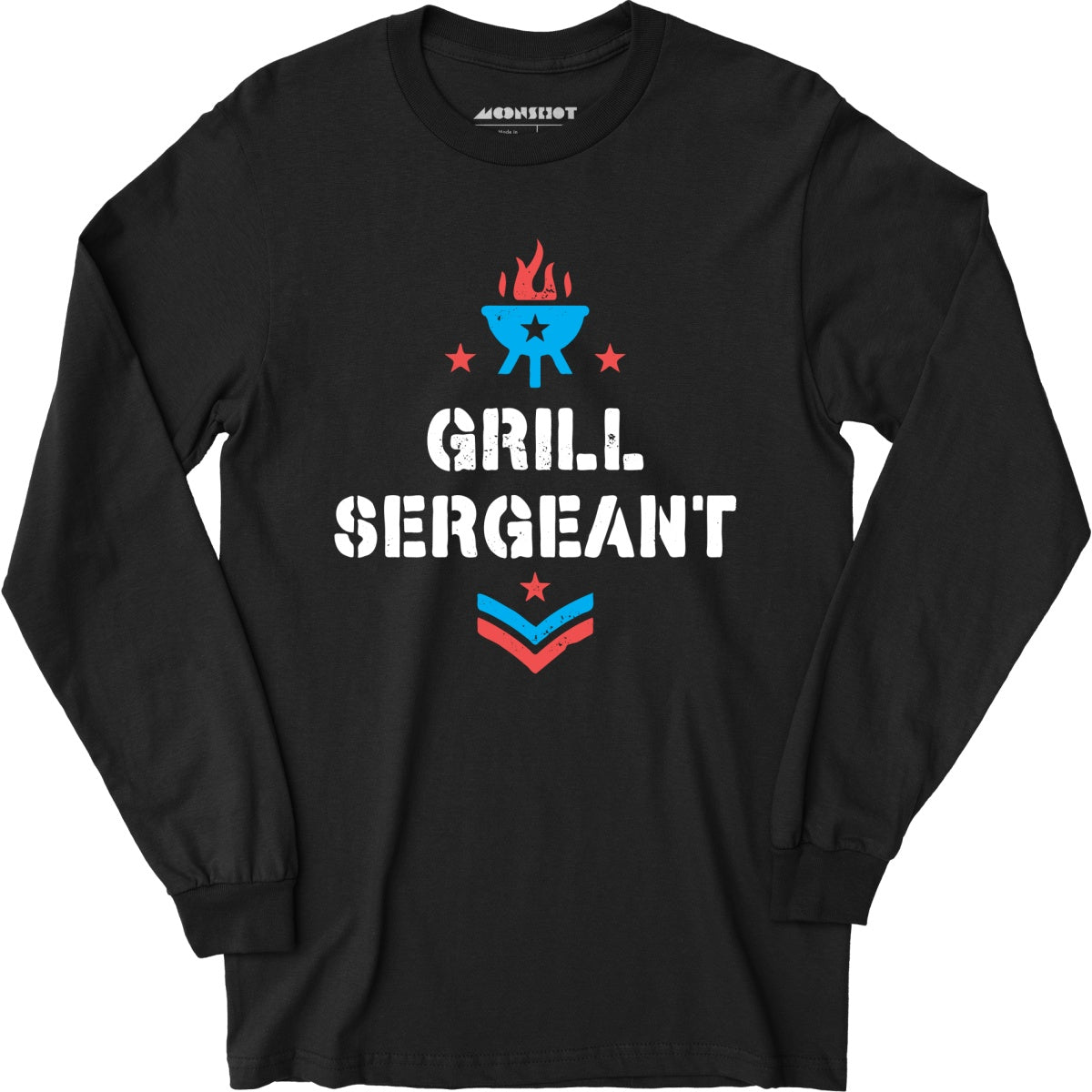 Grill Sergeant 4th of July - Long Sleeve T-Shirt