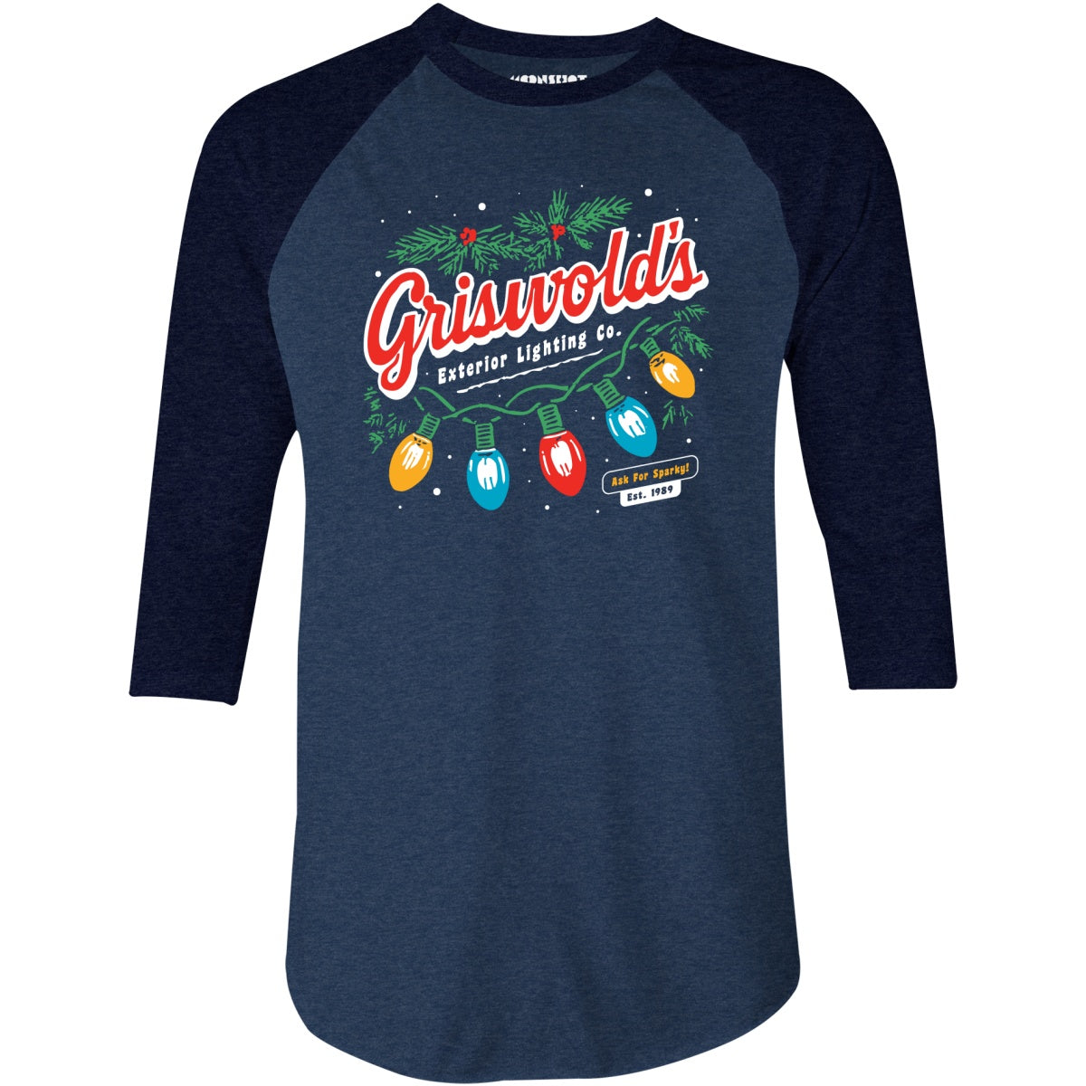 Griswold's Exterior Lighting Co. - 3/4 Sleeve Raglan T-Shirt