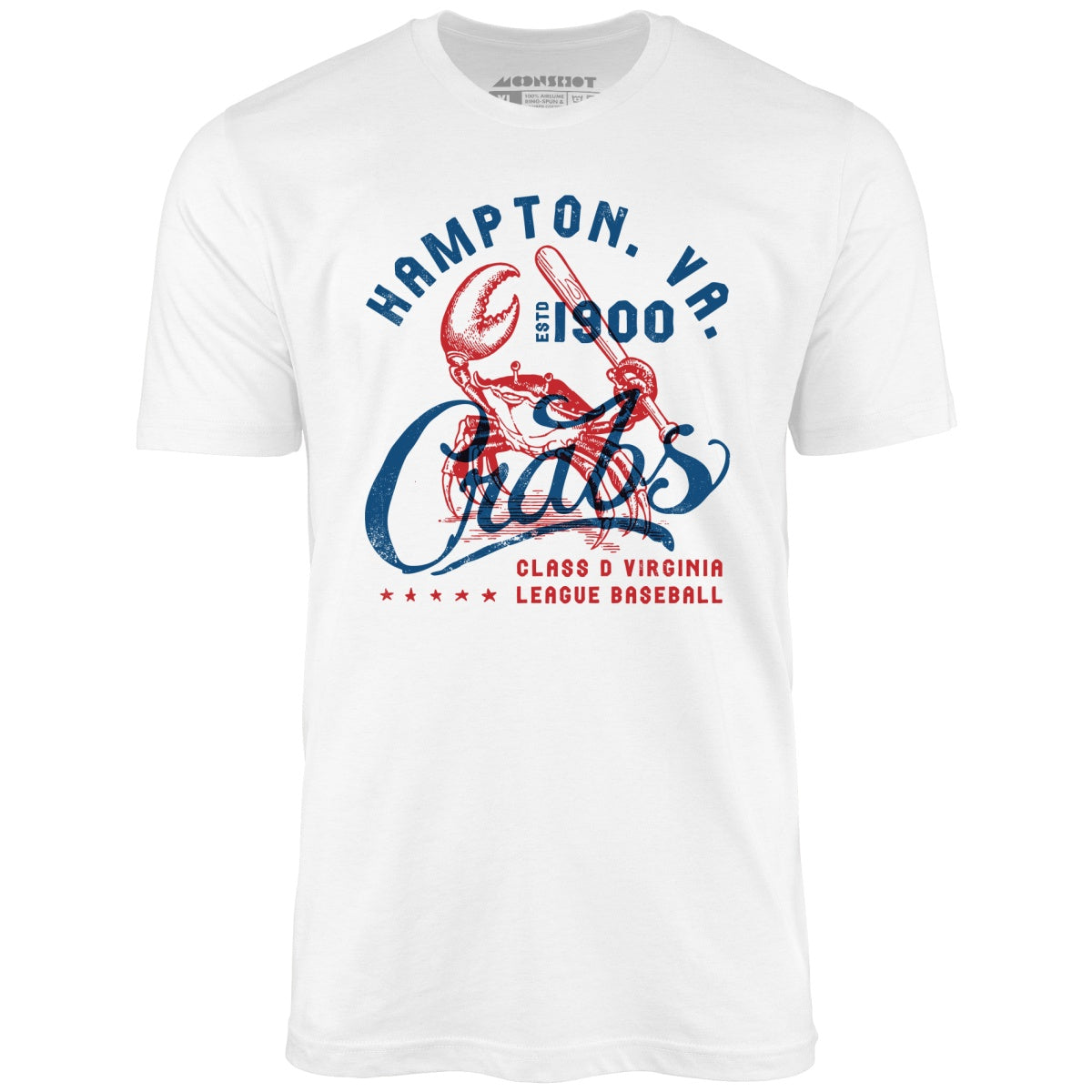 Hampton Crabs - Virginia - Vintage Defunct Baseball Teams - Unisex T-Shirt