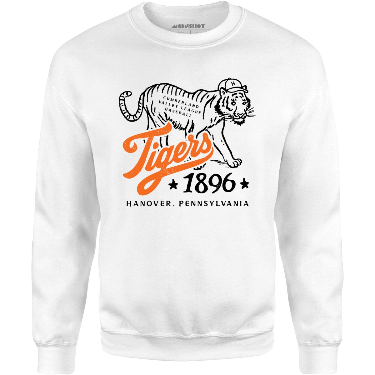 Hanover Tigers - Pennsylvania - Vintage Defunct Baseball Teams - Unisex Sweatshirt
