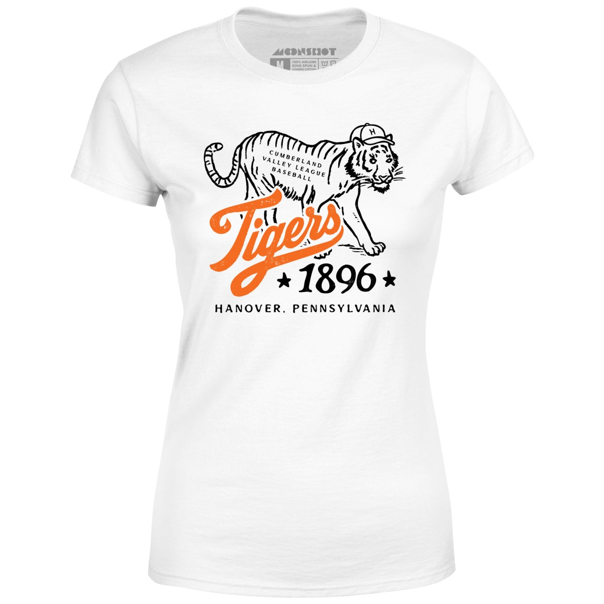 Hanover Tigers - Pennsylvania - Vintage Defunct Baseball Teams - Women's T-Shirt