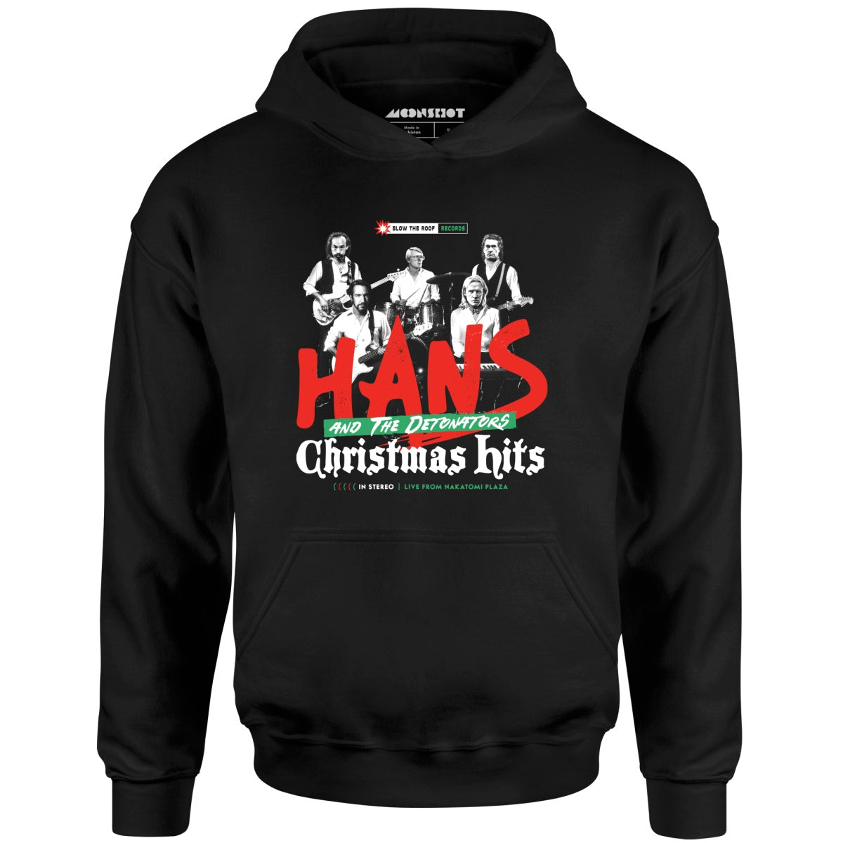 Hans and The Detonators Christmas Hits - Unisex Hoodie