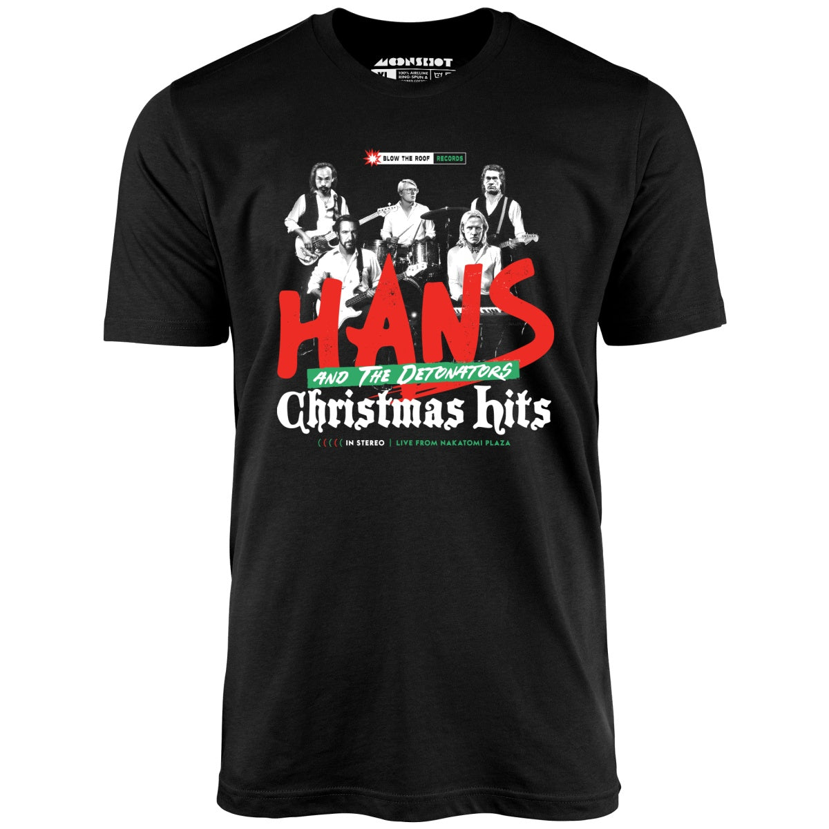 Hans and The Detonators Christmas Hits - Unisex T-Shirt