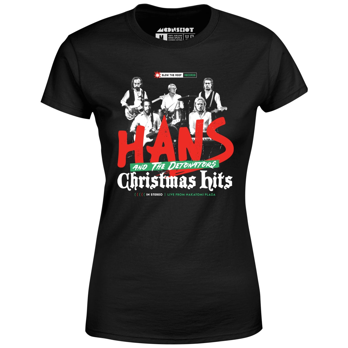 Hans and The Detonators Christmas Hits - Women's T-Shirt