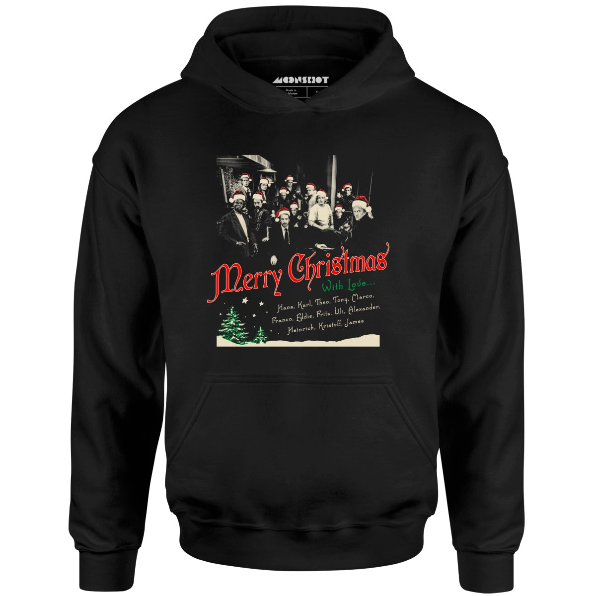 Hans Gruber Christmas Crew - Unisex Hoodie