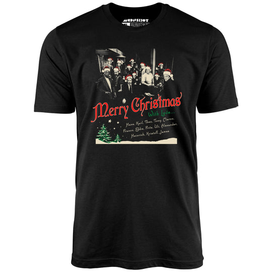 Hans Gruber Christmas Crew - Black - Unisex T-Shirt