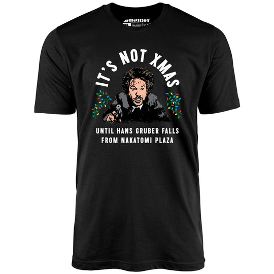 Hans Gruber Christmas - Black - Unisex T-Shirt