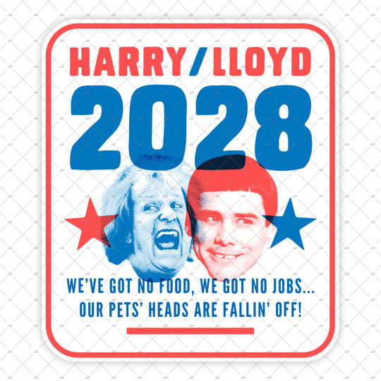 Harry & Lloyd 2028 - Sticker