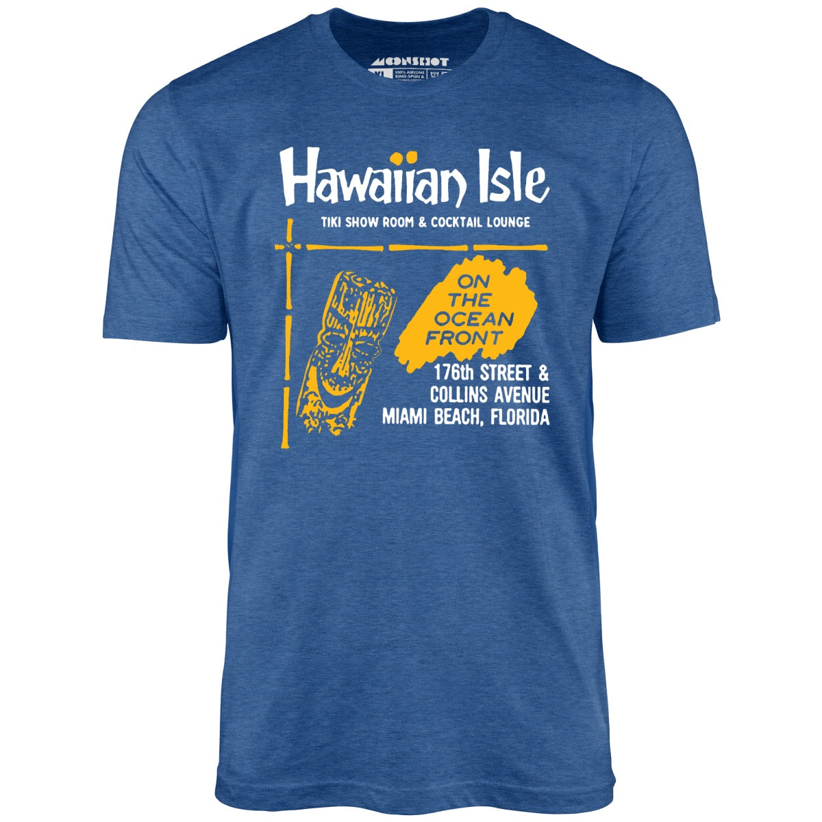 Hawaiian Isle - Miami Beach, FL - Vintage Tiki Bar - Unisex T-Shirt