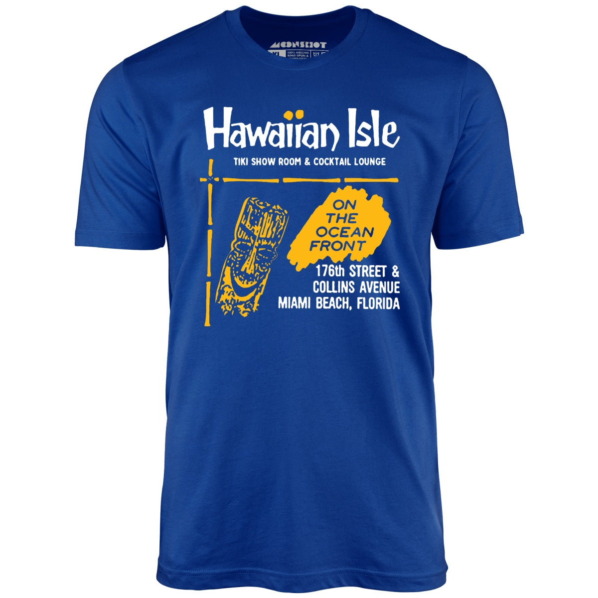 Hawaiian Isle - Miami Beach, FL - Vintage Tiki Bar - Unisex T-Shirt