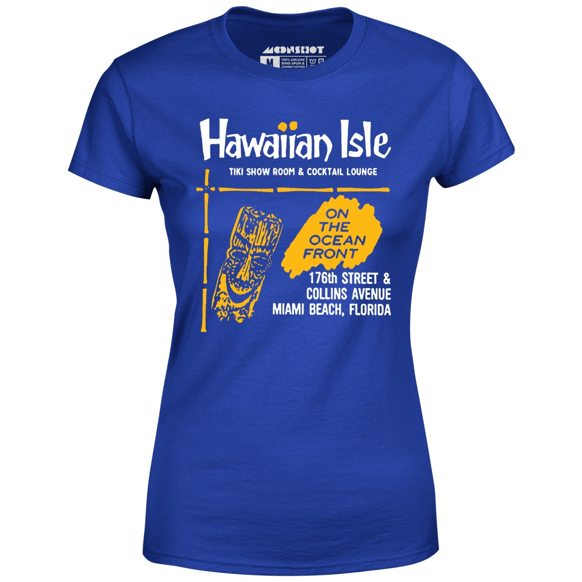 Hawaiian Isle - Miami Beach, FL - Vintage Tiki Bar - Women's T-Shirt