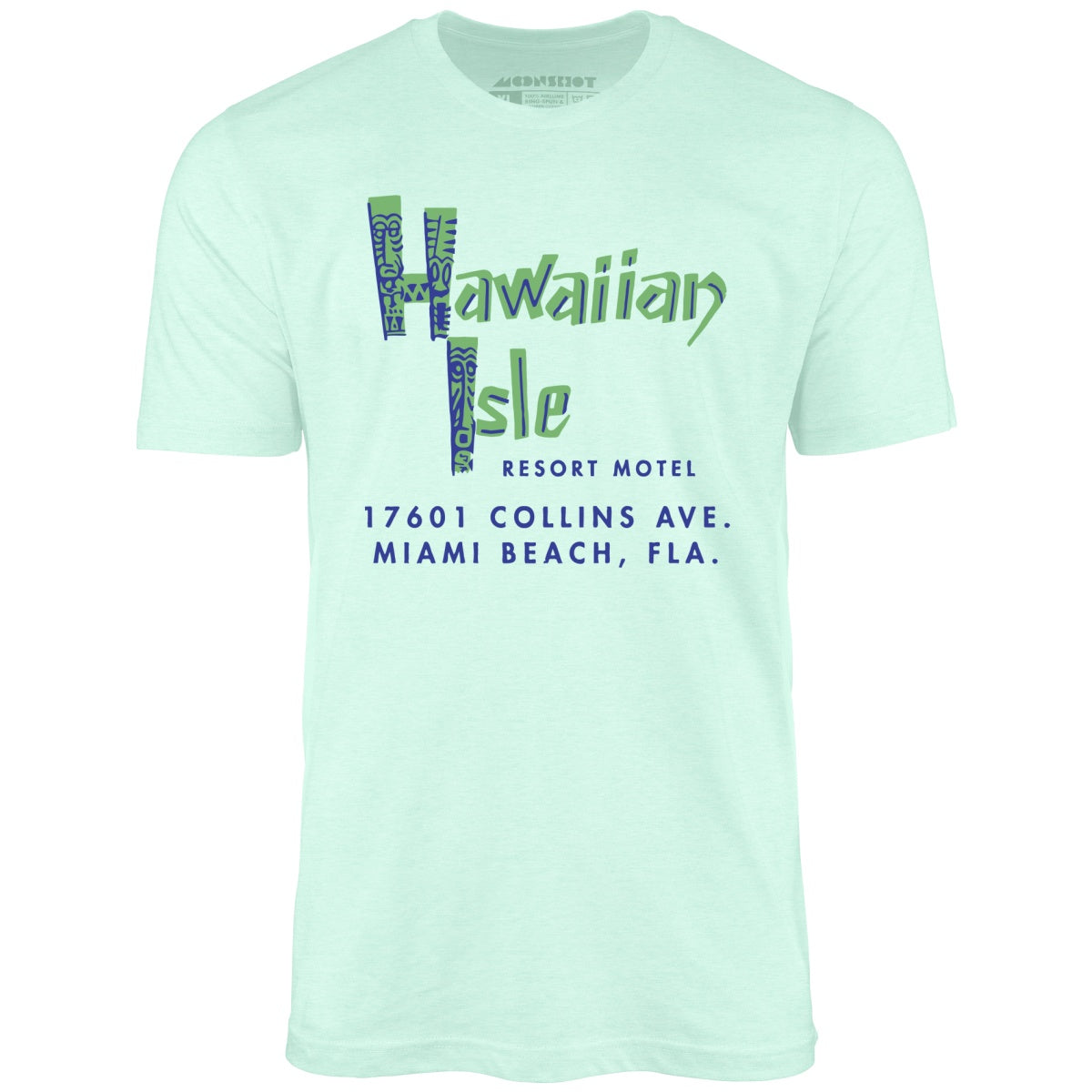 Hawaiian Isle Resort Motel - Miami, FL - Vintage Tiki Bar - Unisex T-Shirt