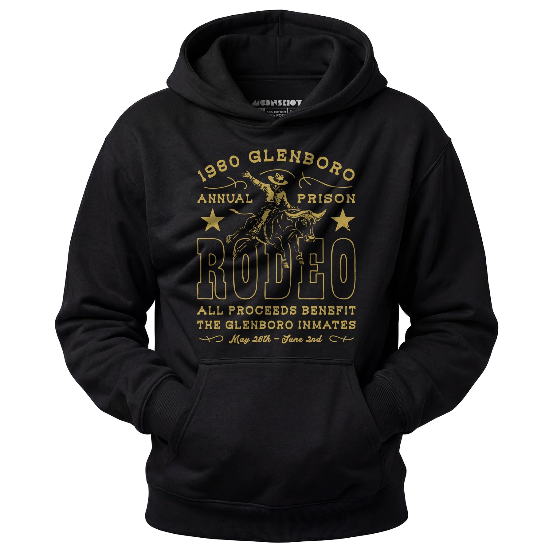 1980 Glenboro Annual Prison Rodeo - Unisex Hoodie