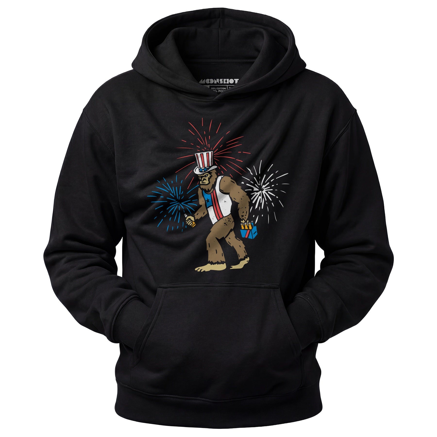 4th of July Bigfoot - Unisex Hoodie