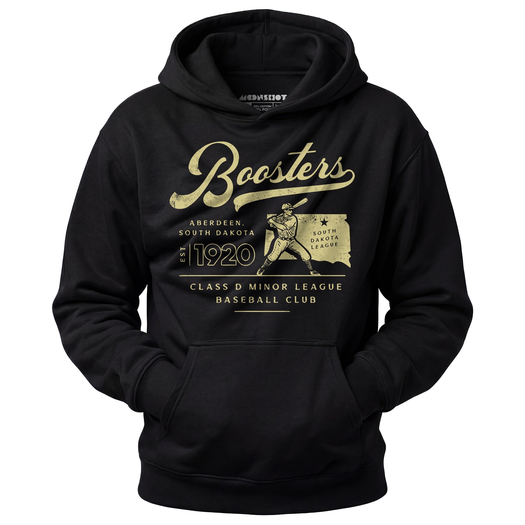 Aberdeen Boosters - South Dakota - Vintage Defunct Baseball Teams - Unisex Hoodie