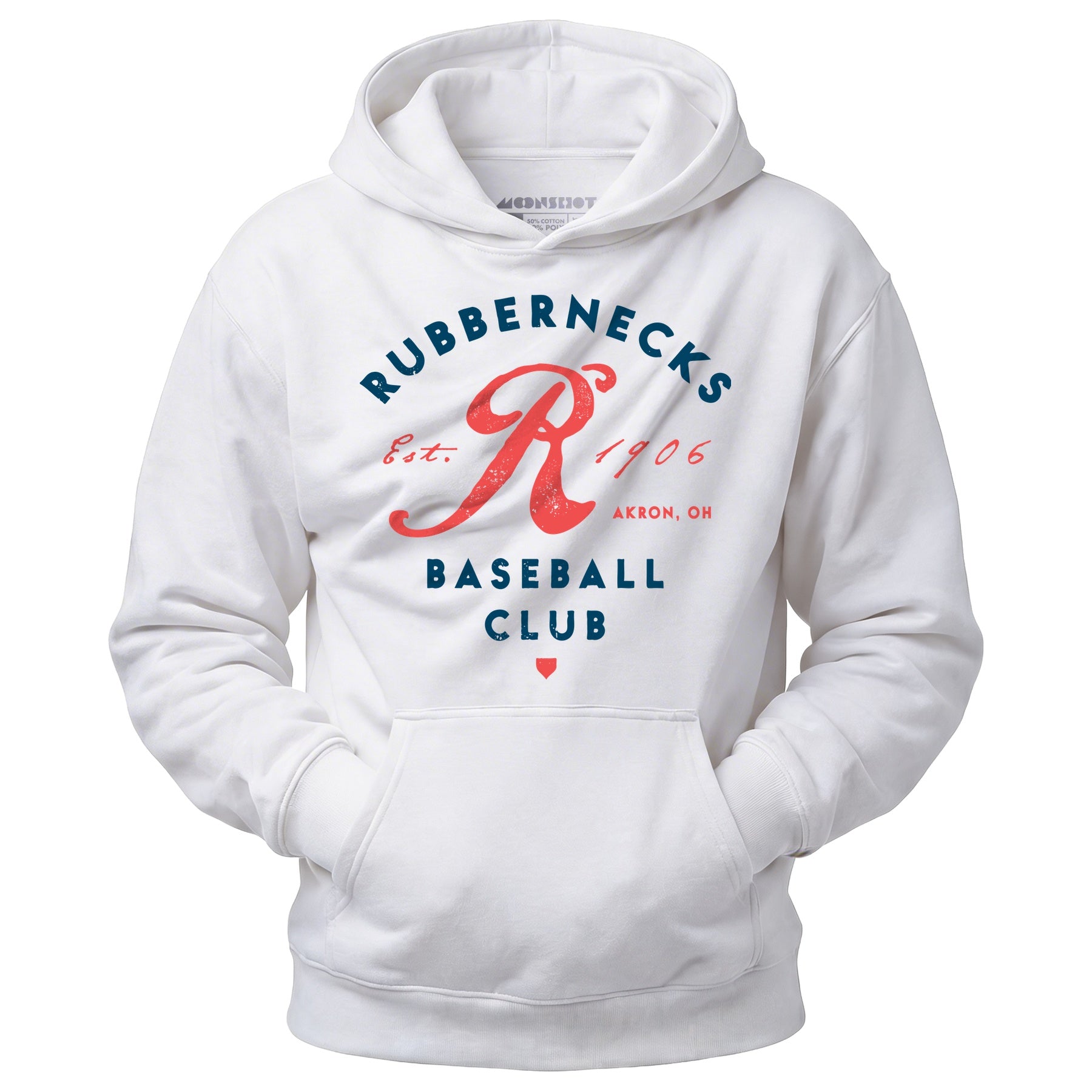 Akron Rubbernecks - Ohio - Vintage Defunct Baseball Teams - Unisex Hoodie