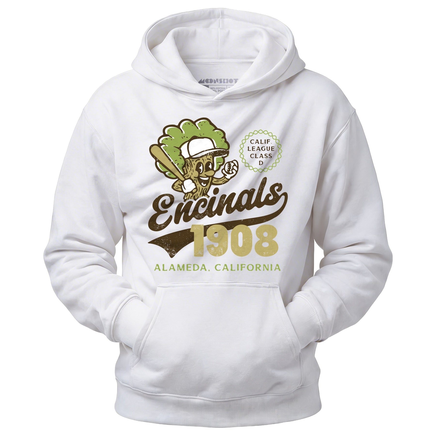 Alameda Encinals - California - Vintage Defunct Baseball Teams - Unisex Hoodie