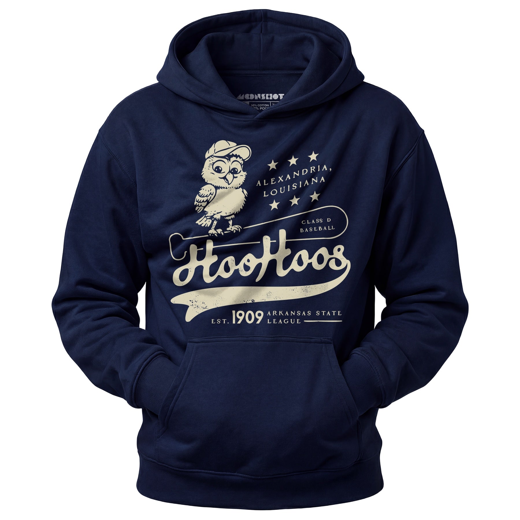 Alexandria Hoo Hoos - Louisiana - Vintage Defunct Baseball Teams - Unisex Hoodie