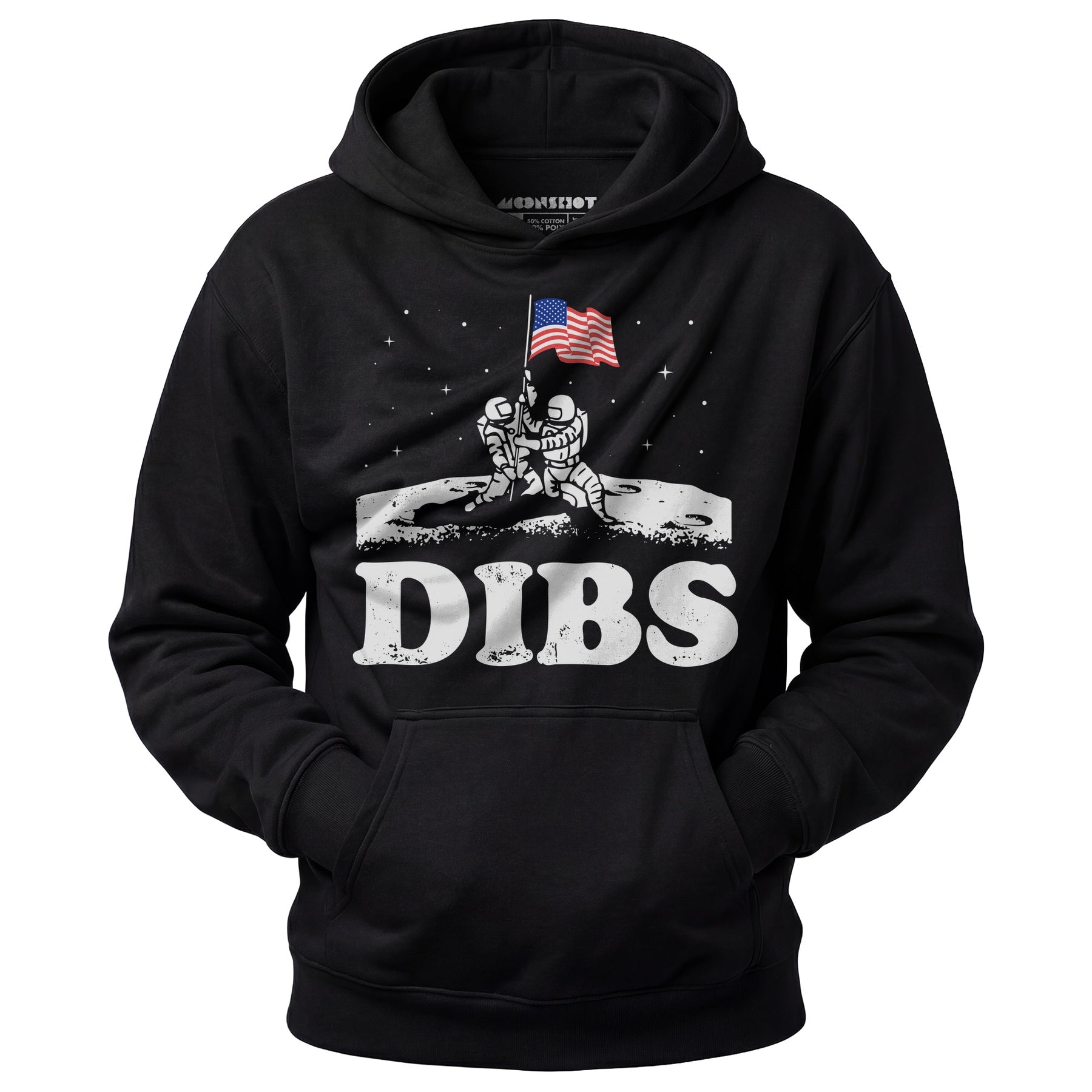 American Dibs On The Moon - Unisex Hoodie