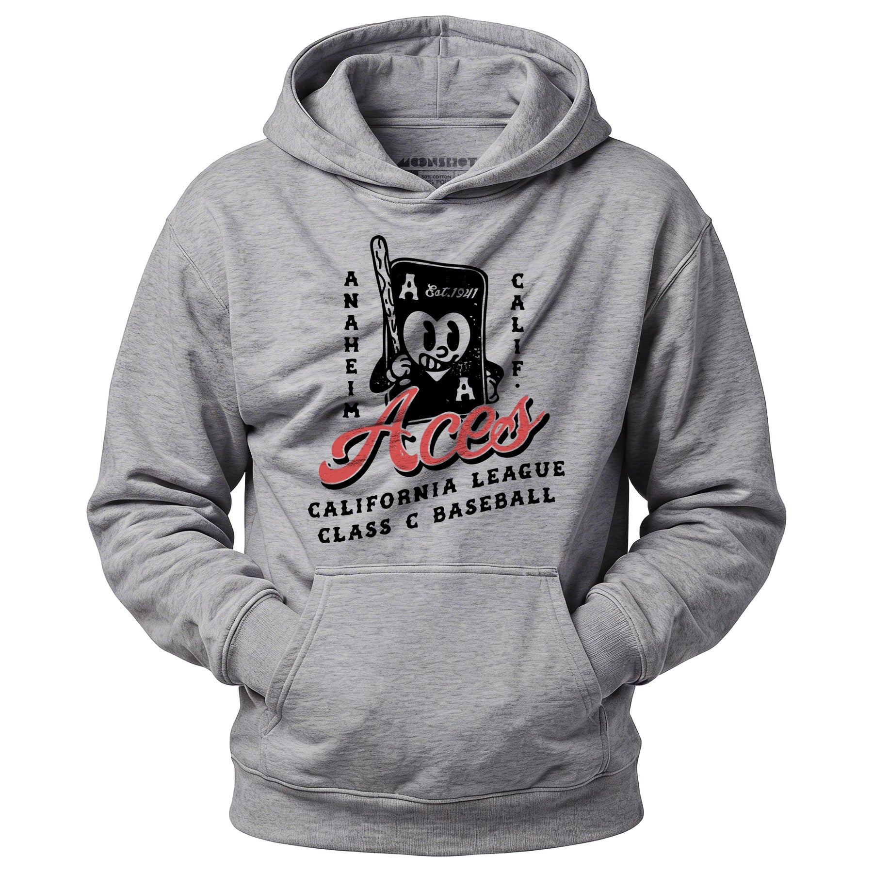 Anaheim Aces - California - Vintage Defunct Baseball Teams - Unisex Hoodie