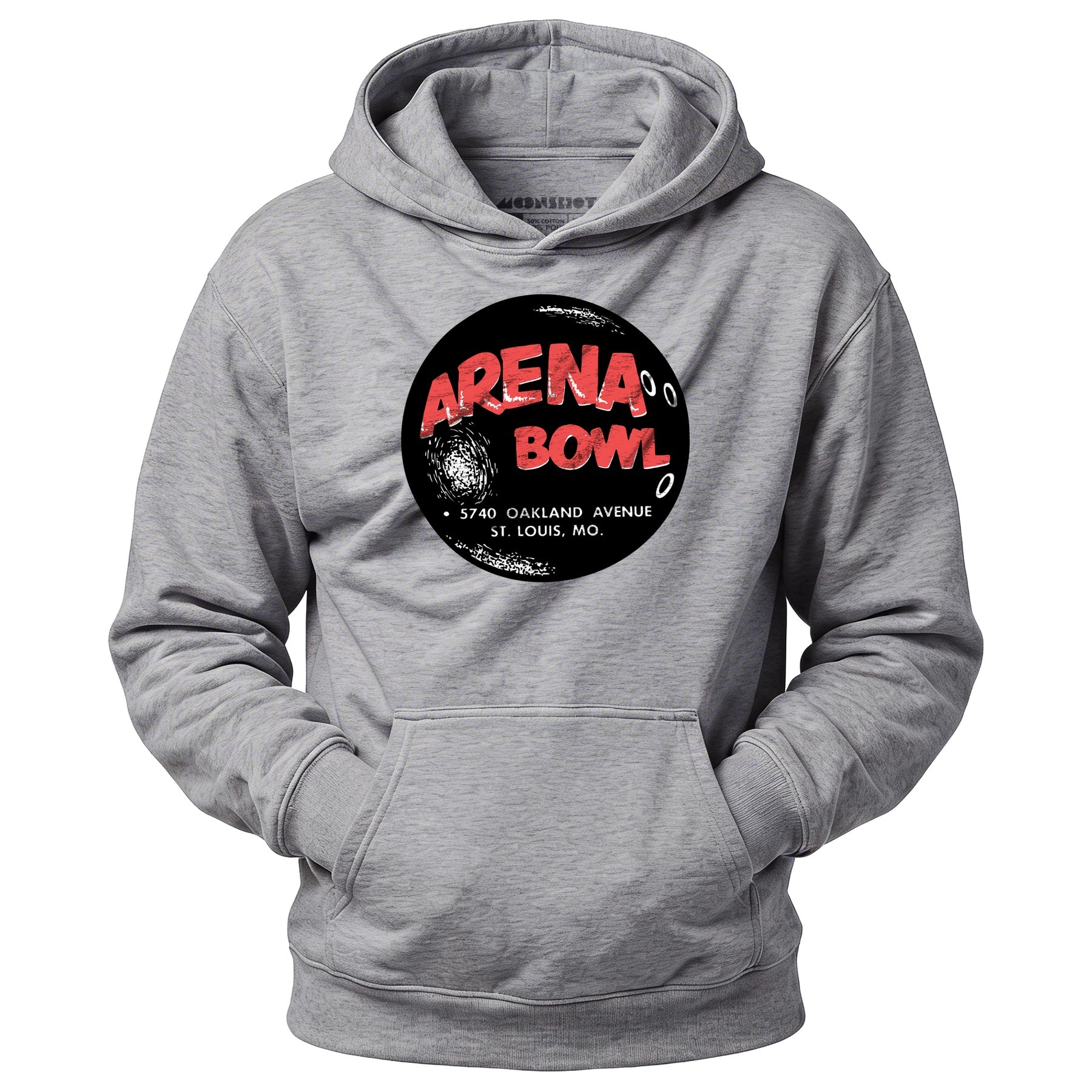 Arena Bowl - St. Louis, MO - Vintage Bowling Alley - Unisex Hoodie