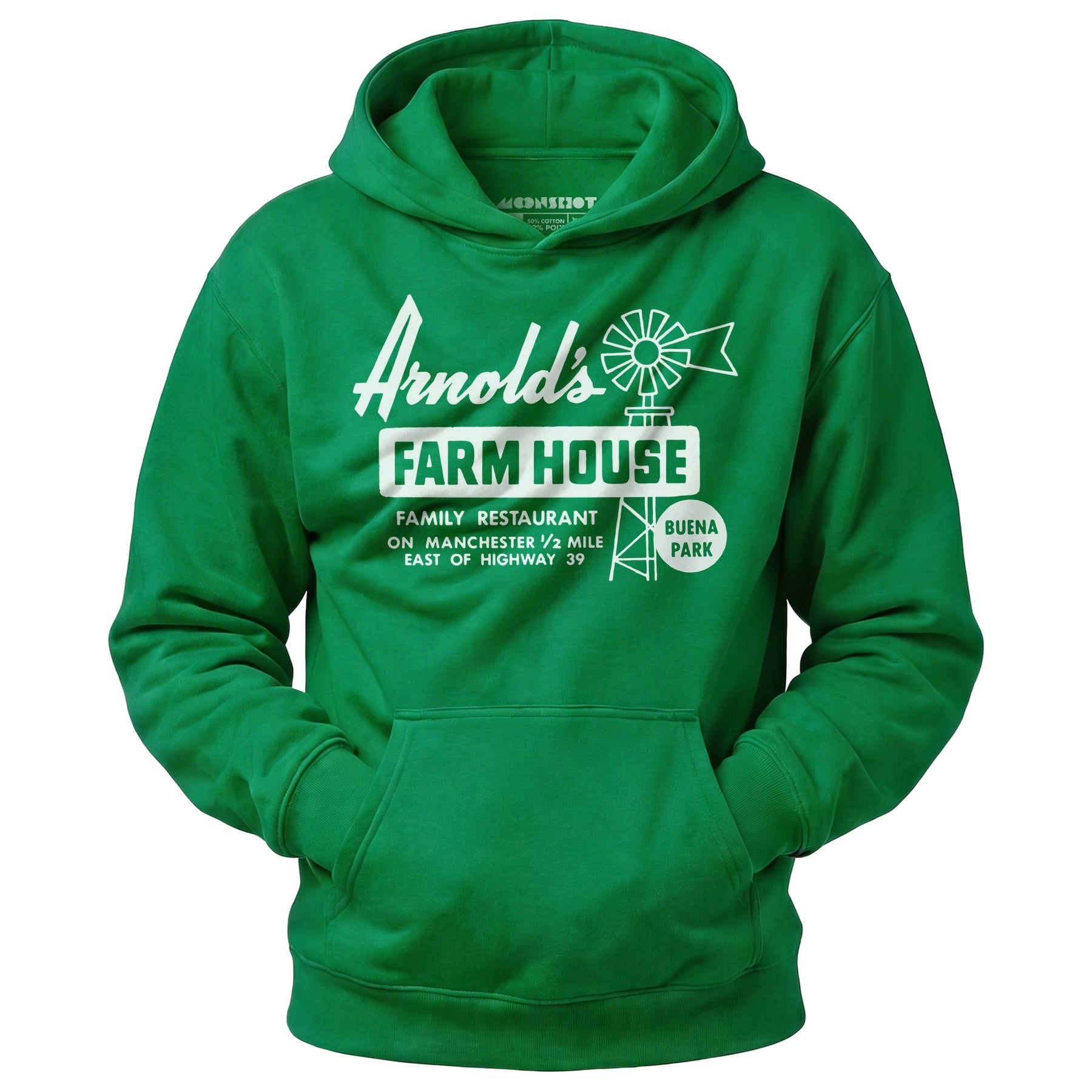 Arnold's Farmhouse - Buena Park, CA - Vintage Restaurant - Unisex Hoodie