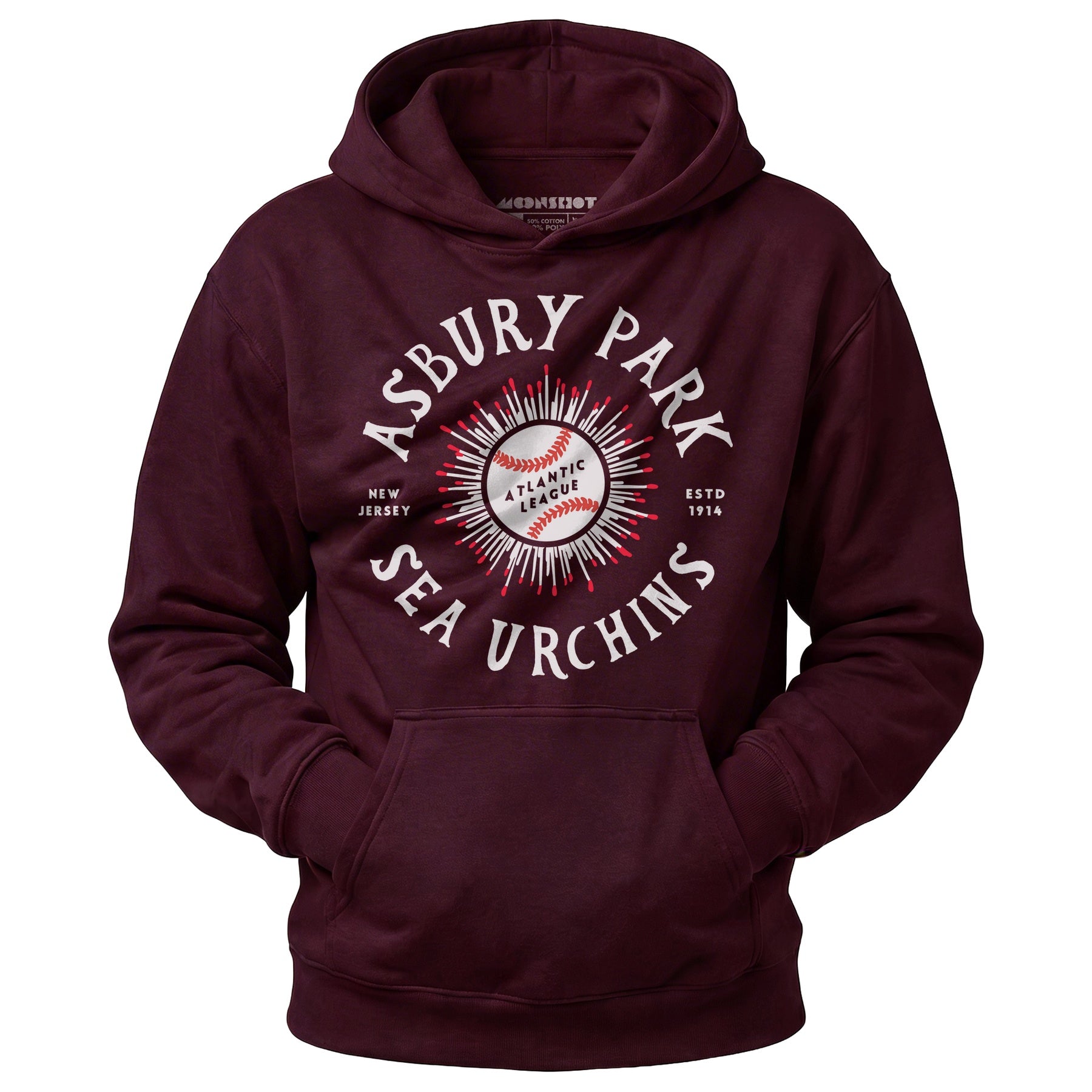Asbury Park Sea Urchins - New Jersey - Vintage Defunct Baseball Teams - Unisex Hoodie