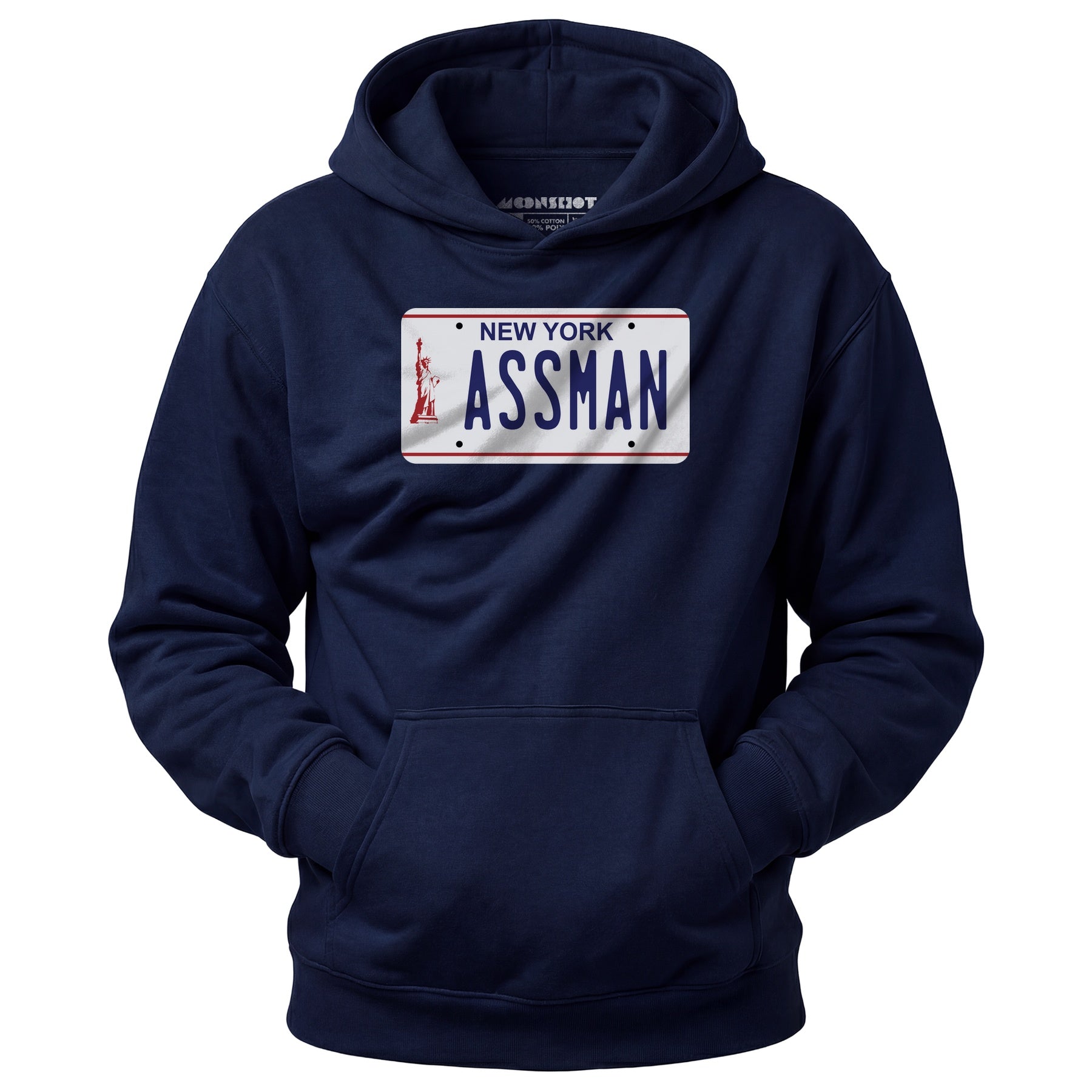 Assman New York License Plate - Unisex Hoodie