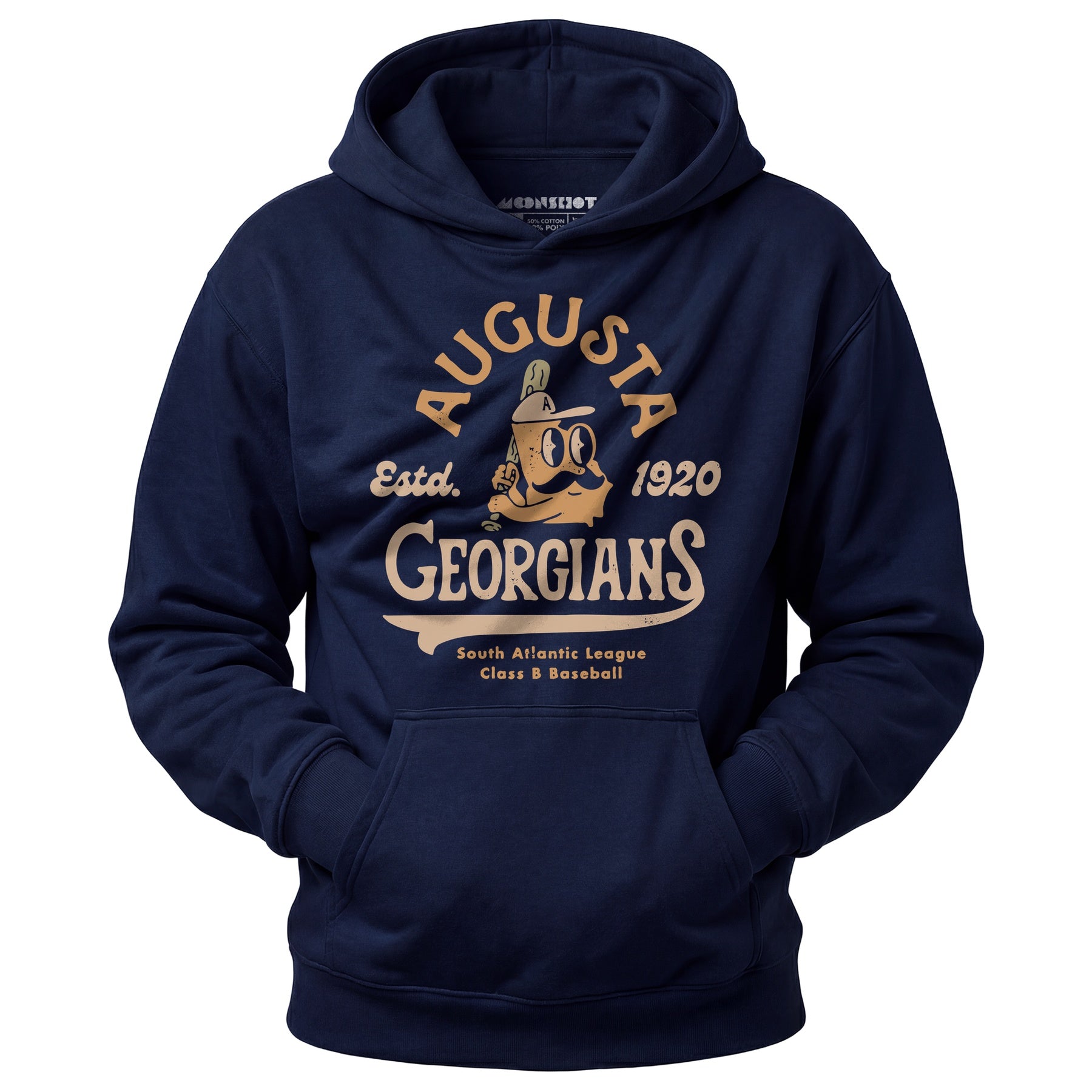 Augusta Georgians - Georgia - Vintage Defunct Baseball Teams - Unisex Hoodie