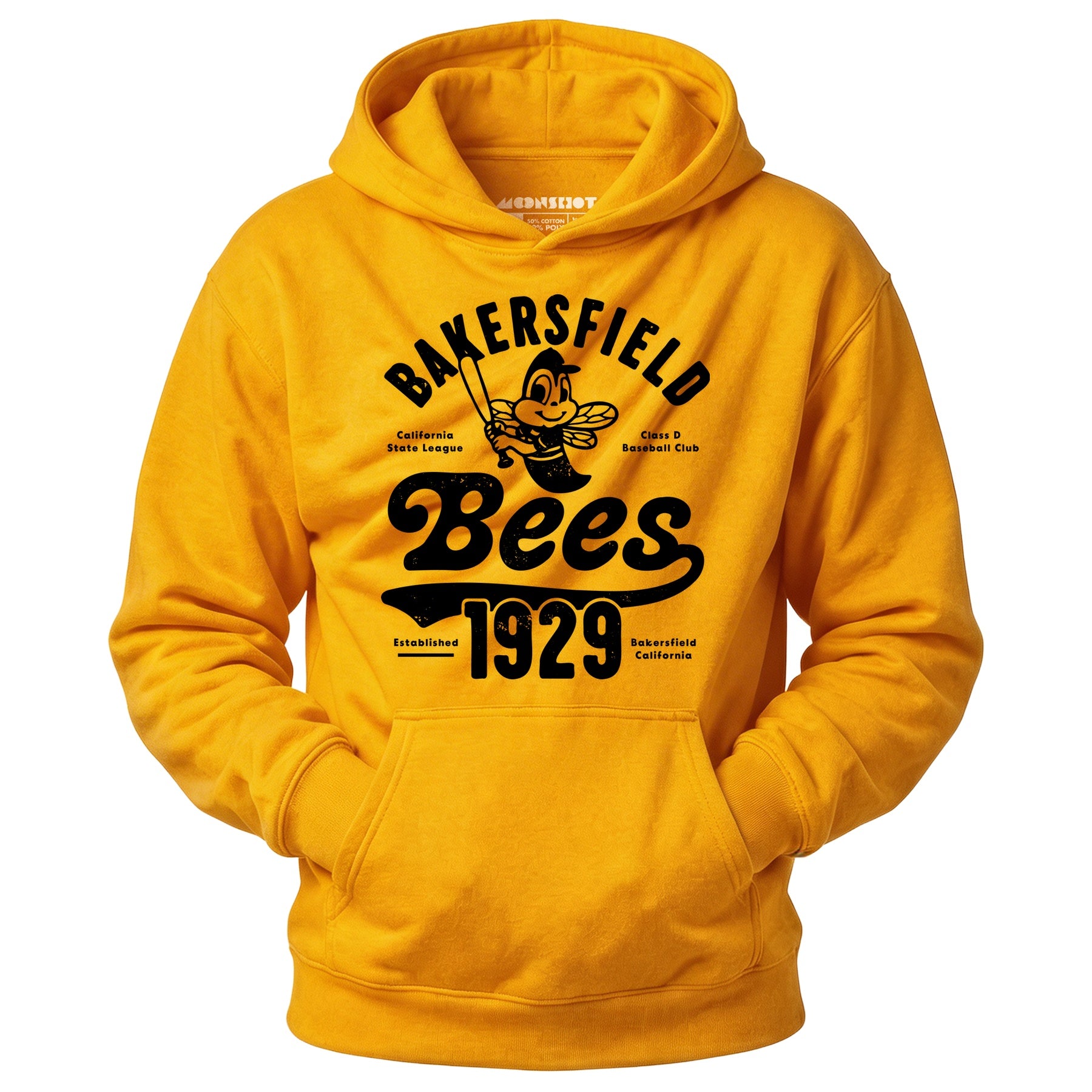 Bakersfield Bees - California - Vintage Defunct Baseball Teams - Unisex Hoodie
