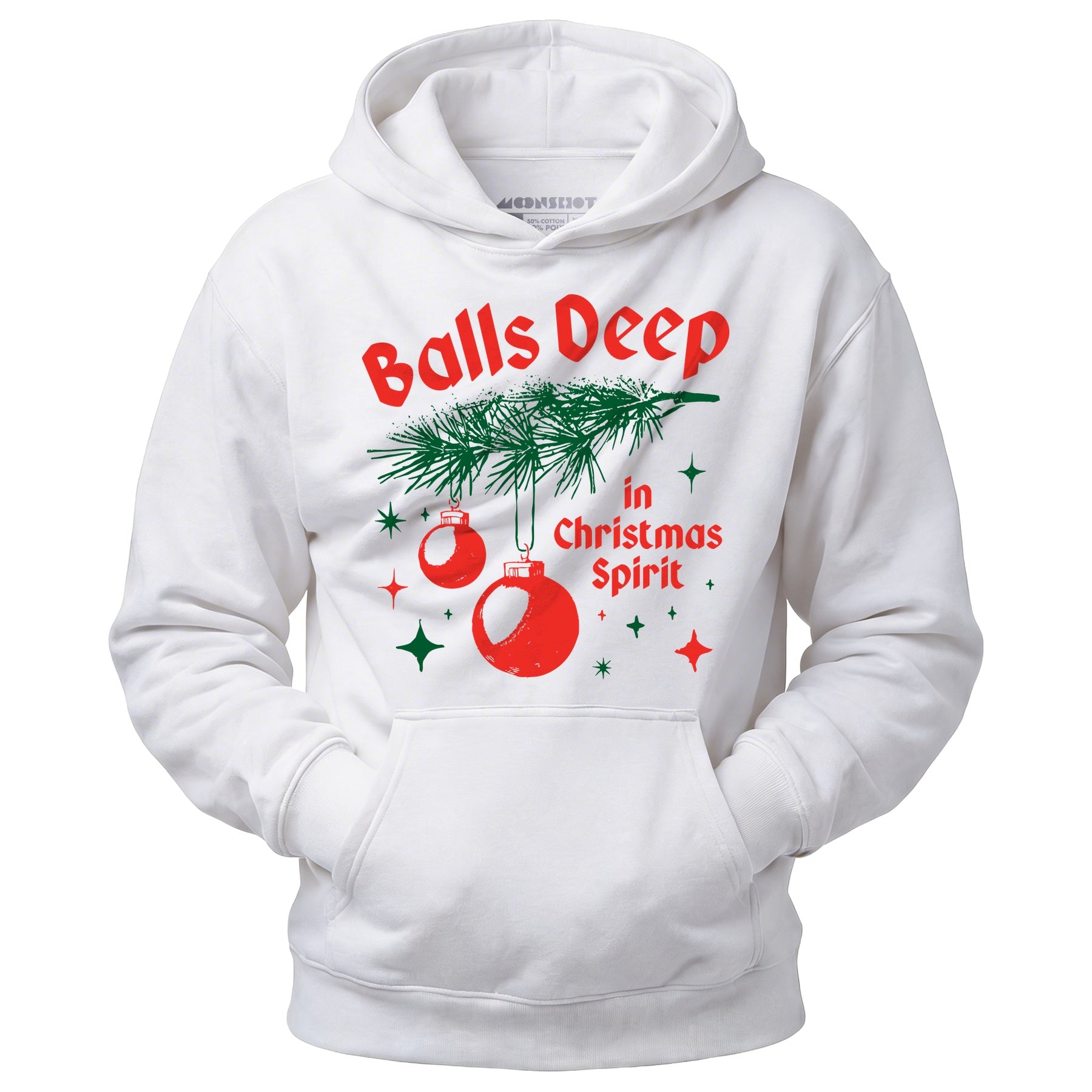 Balls Deep in Christmas Spirit - Unisex Hoodie