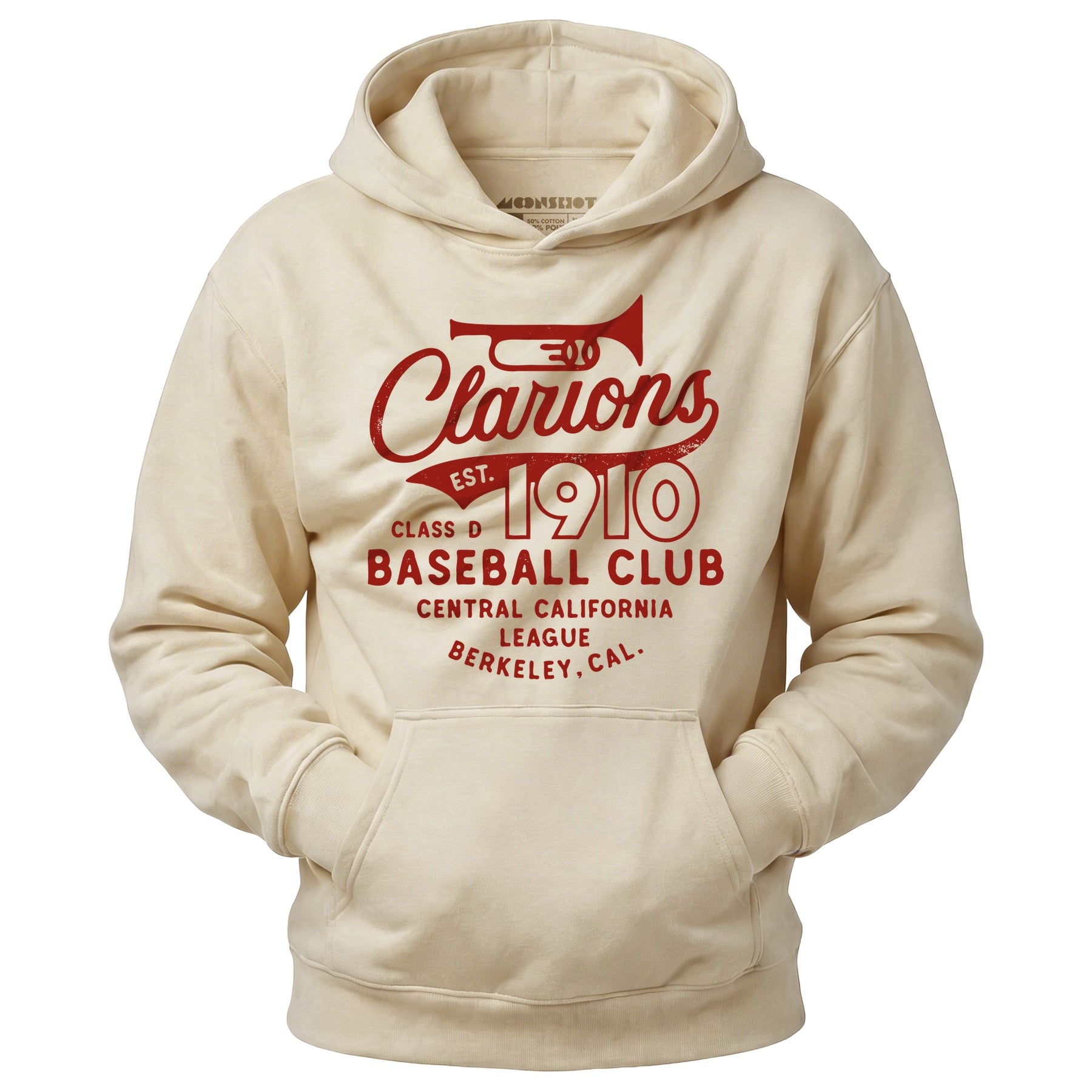 Berkeley Clarions - California - Vintage Defunct Baseball Teams - Unisex Hoodie