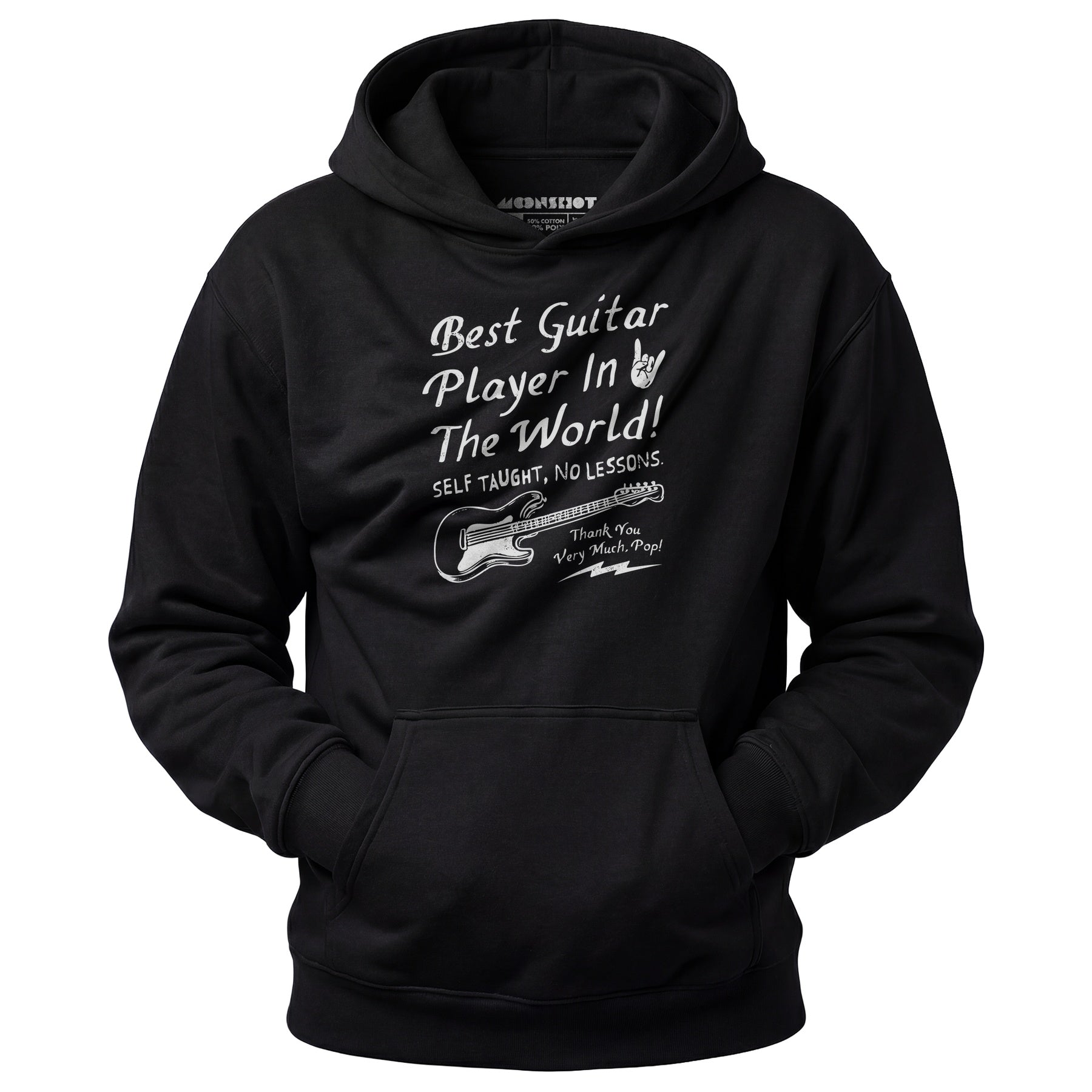 Best Guitar Player in The World Textual - Unisex Hoodie