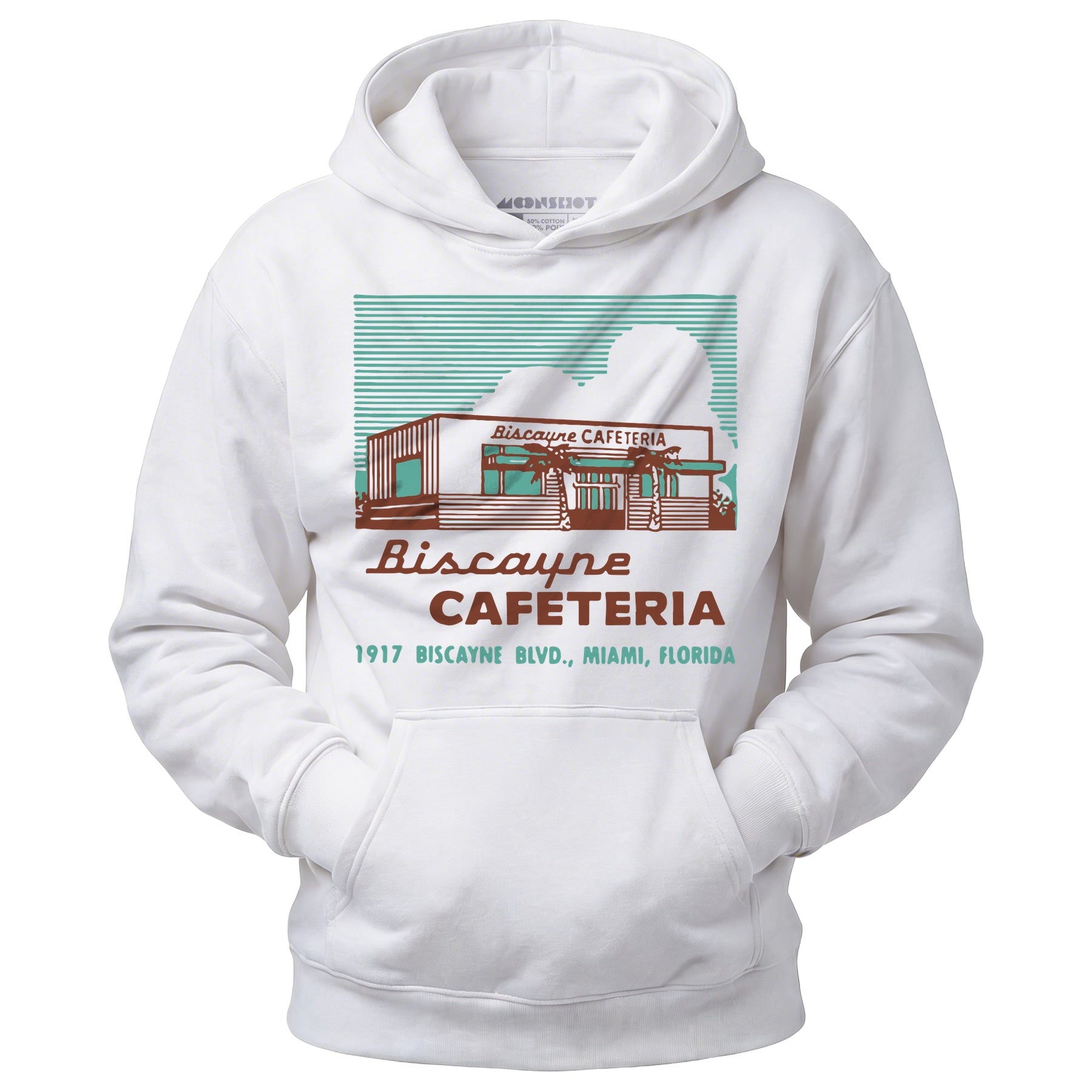 Biscayne Cafeteria - Miami, FL - Vintage Restaurant - Unisex Hoodie