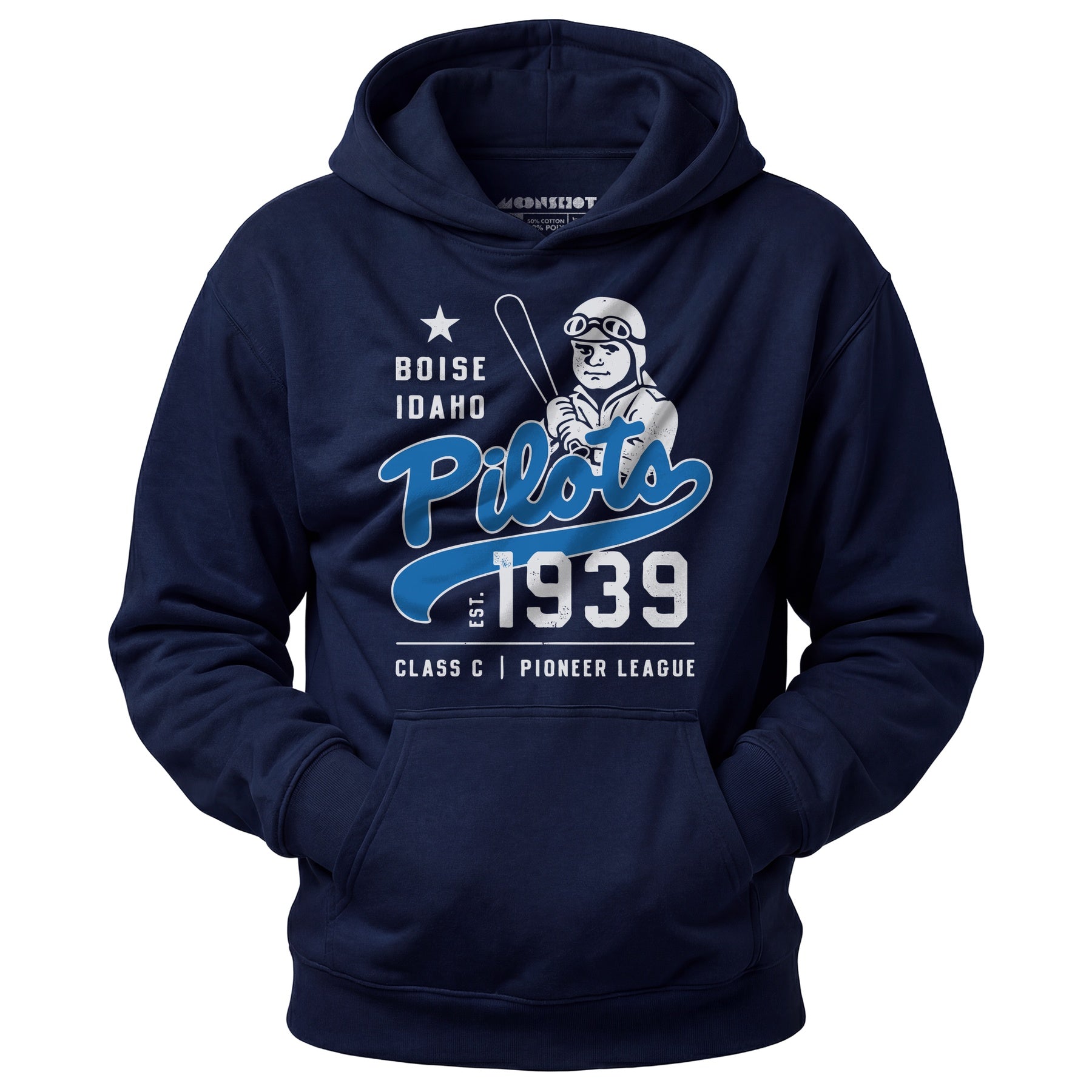 Boise Pilots - Idaho - Vintage Defunct Baseball Teams - Unisex Hoodie